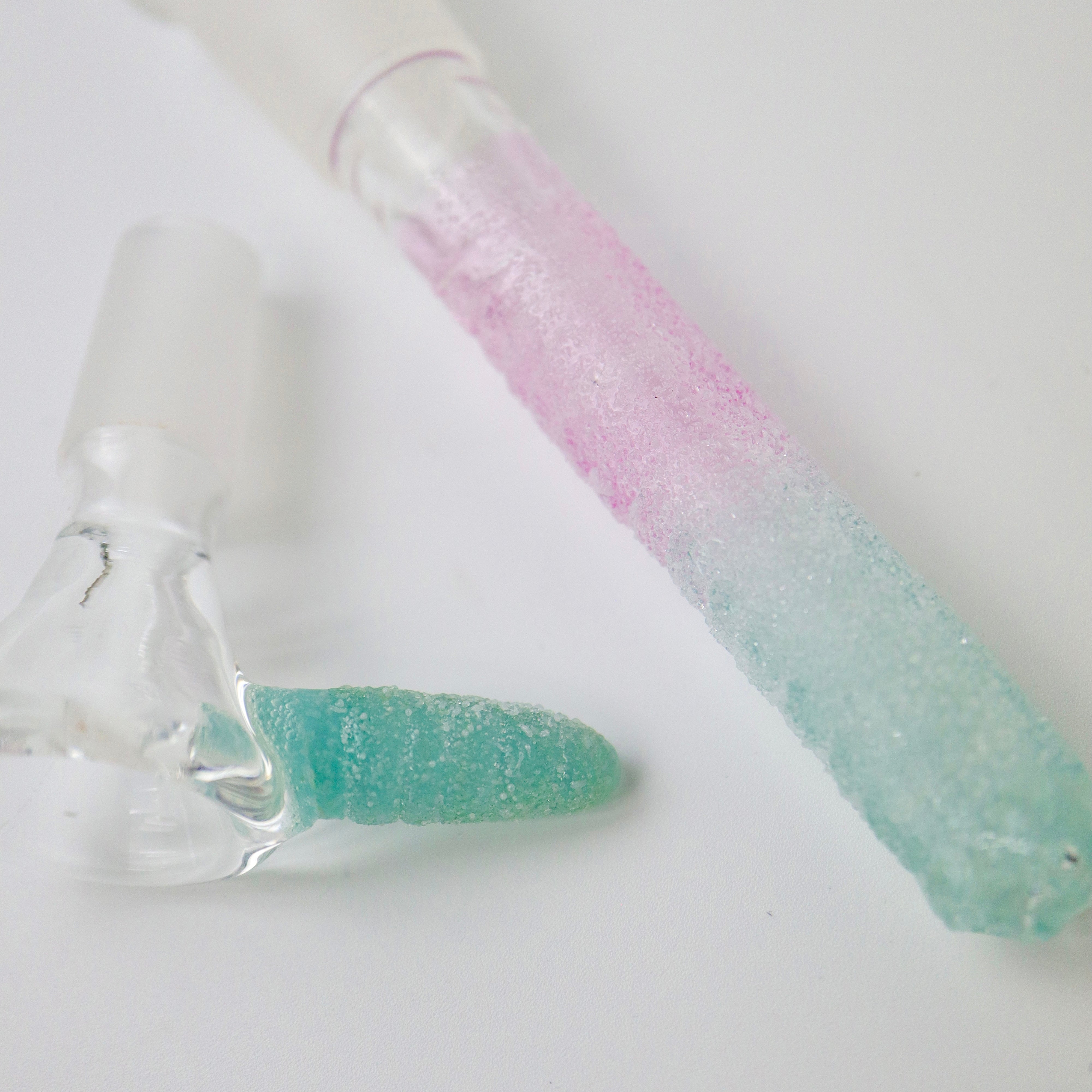 Sour Worm Beaker Bong by Emperial Glass