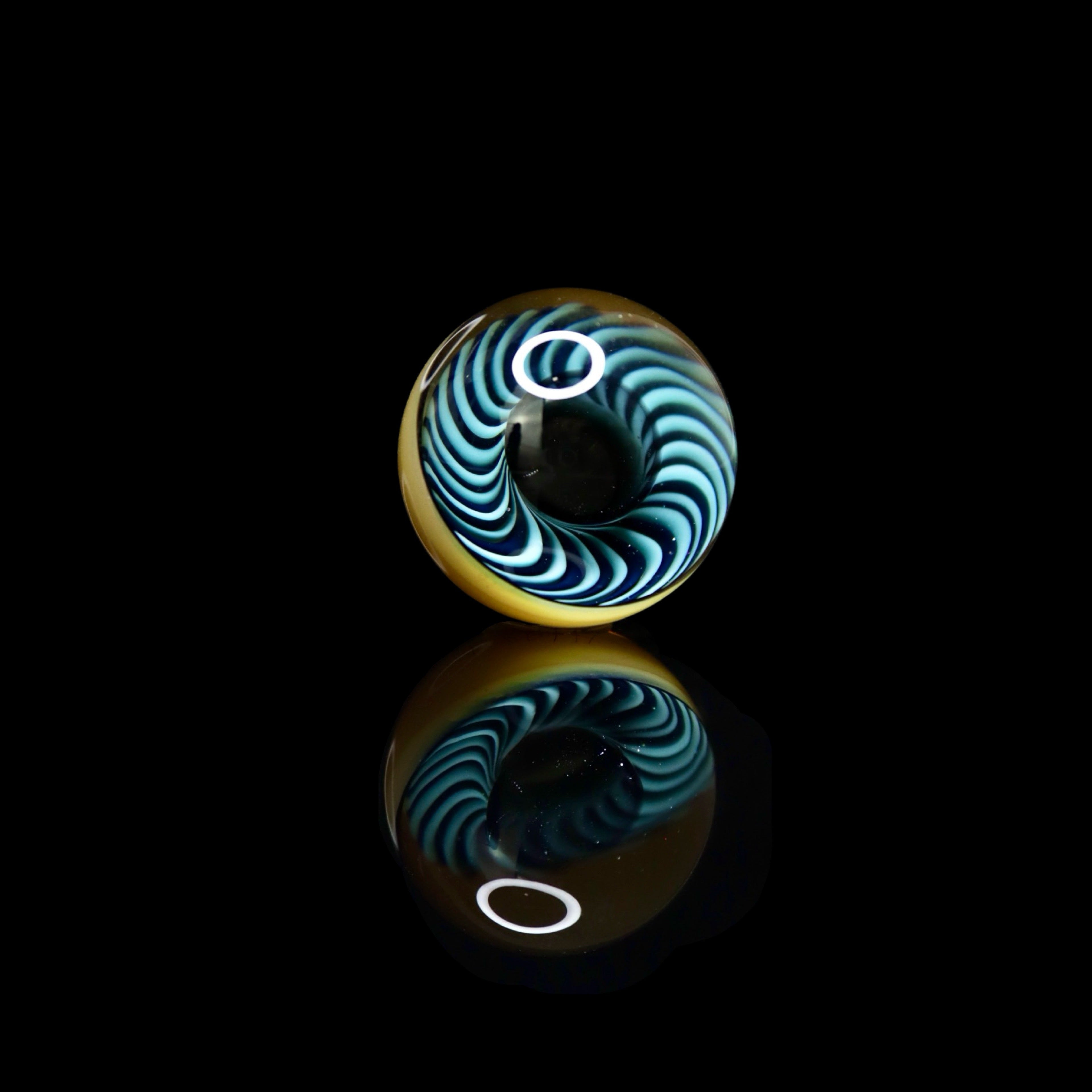 Skate Wheel Slurper Marbles by Jworth Glass