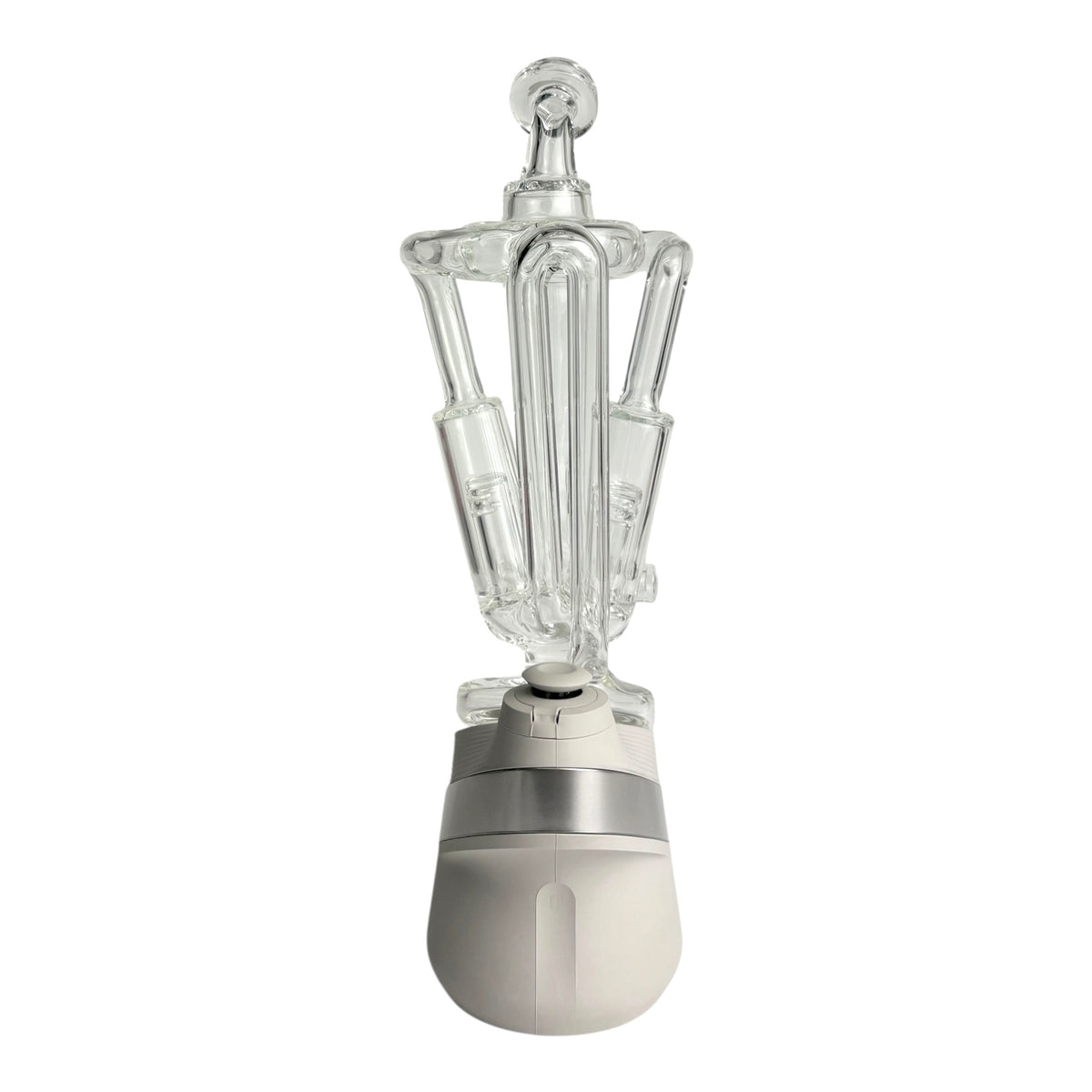 V-Twin Puffco Recycler by Nib Glass