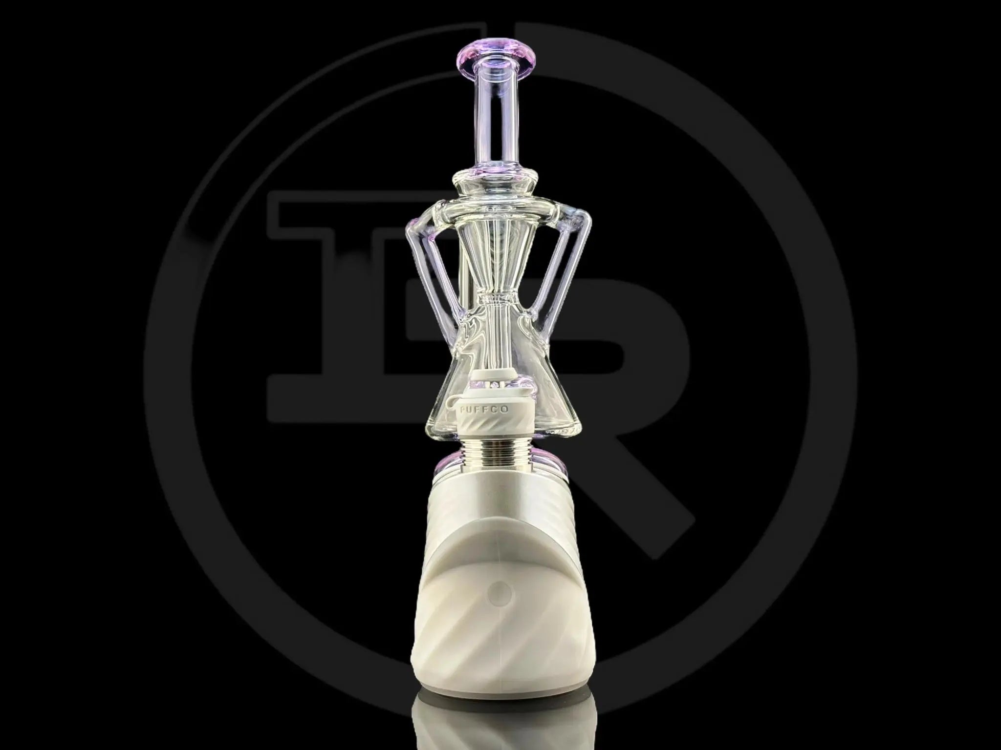 Dualcycler Puffco Peak Attachment by Iridescent Glass