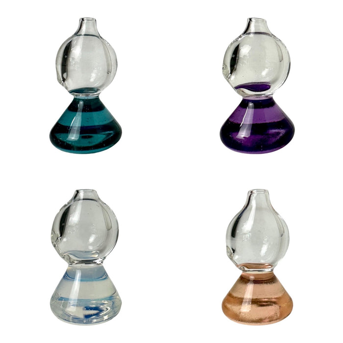 Clear/Color Puffco & Carta Bubble Caps by Abmp Glass