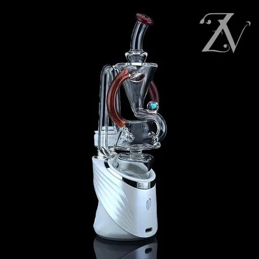 Superior ECO Floater Puffco Peak Attachment by Iridescent Glass *6 Colors*