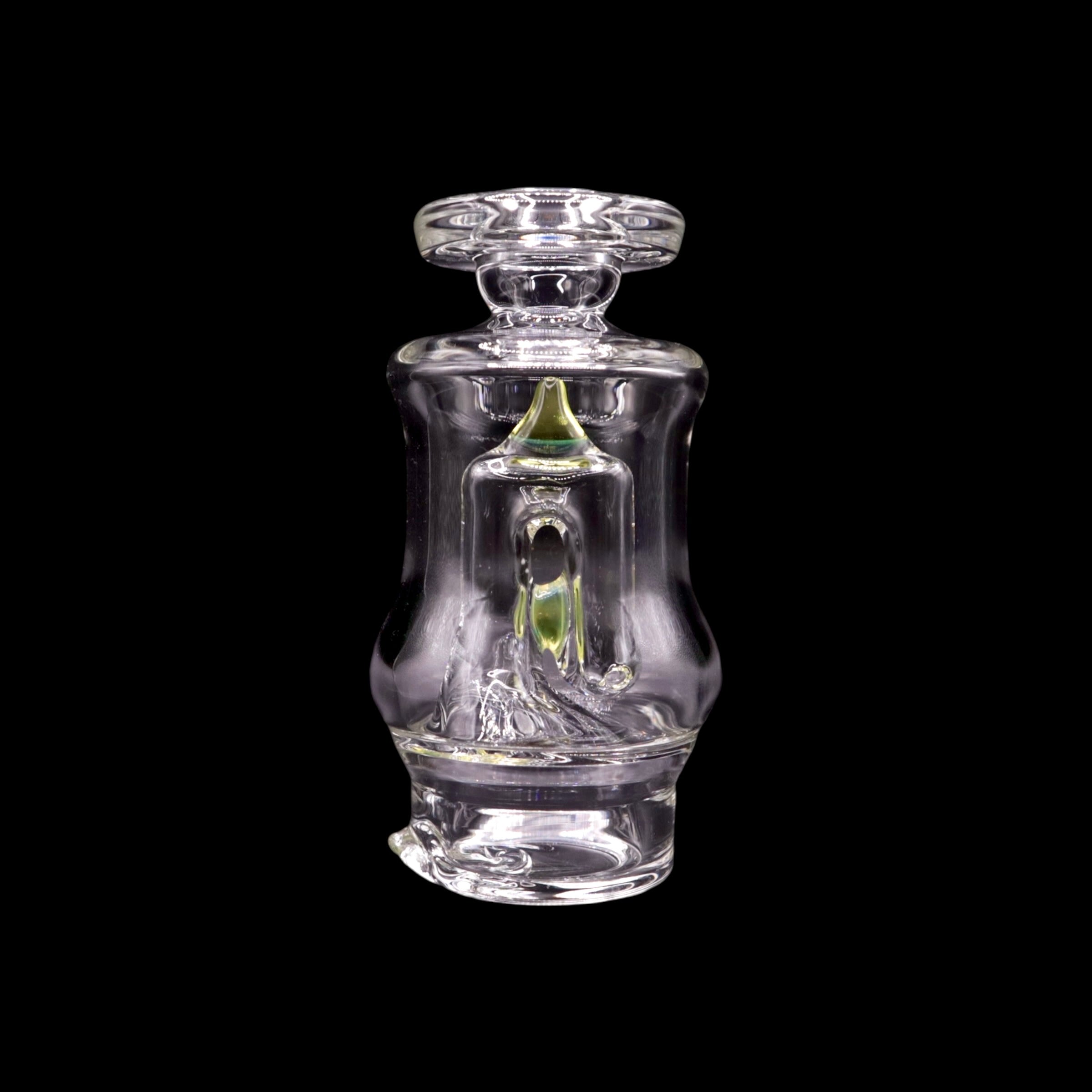 Color Accent Wet Peak Top by Rich Brain Glass