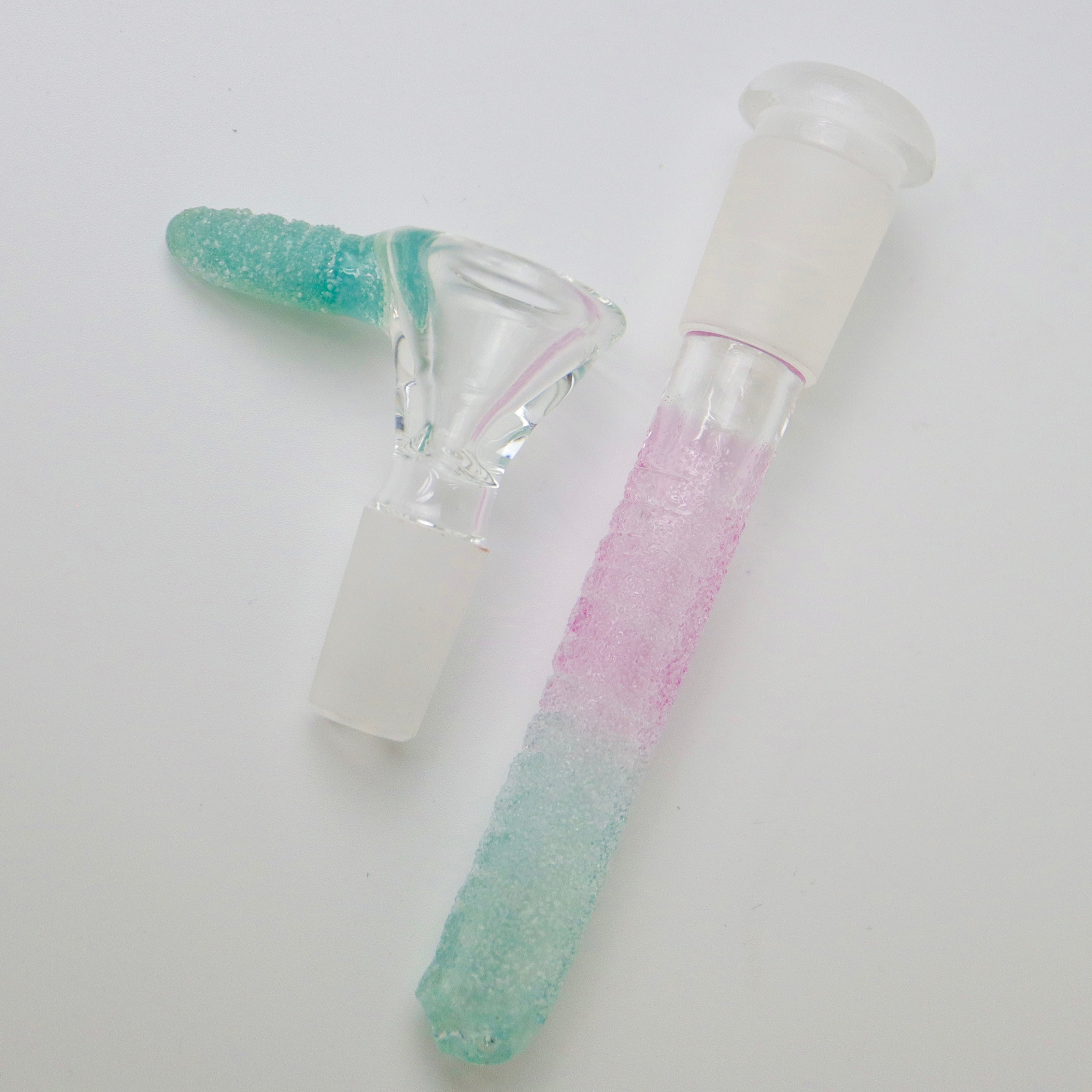 Sour Worm Beaker Bong by Emperial Glass