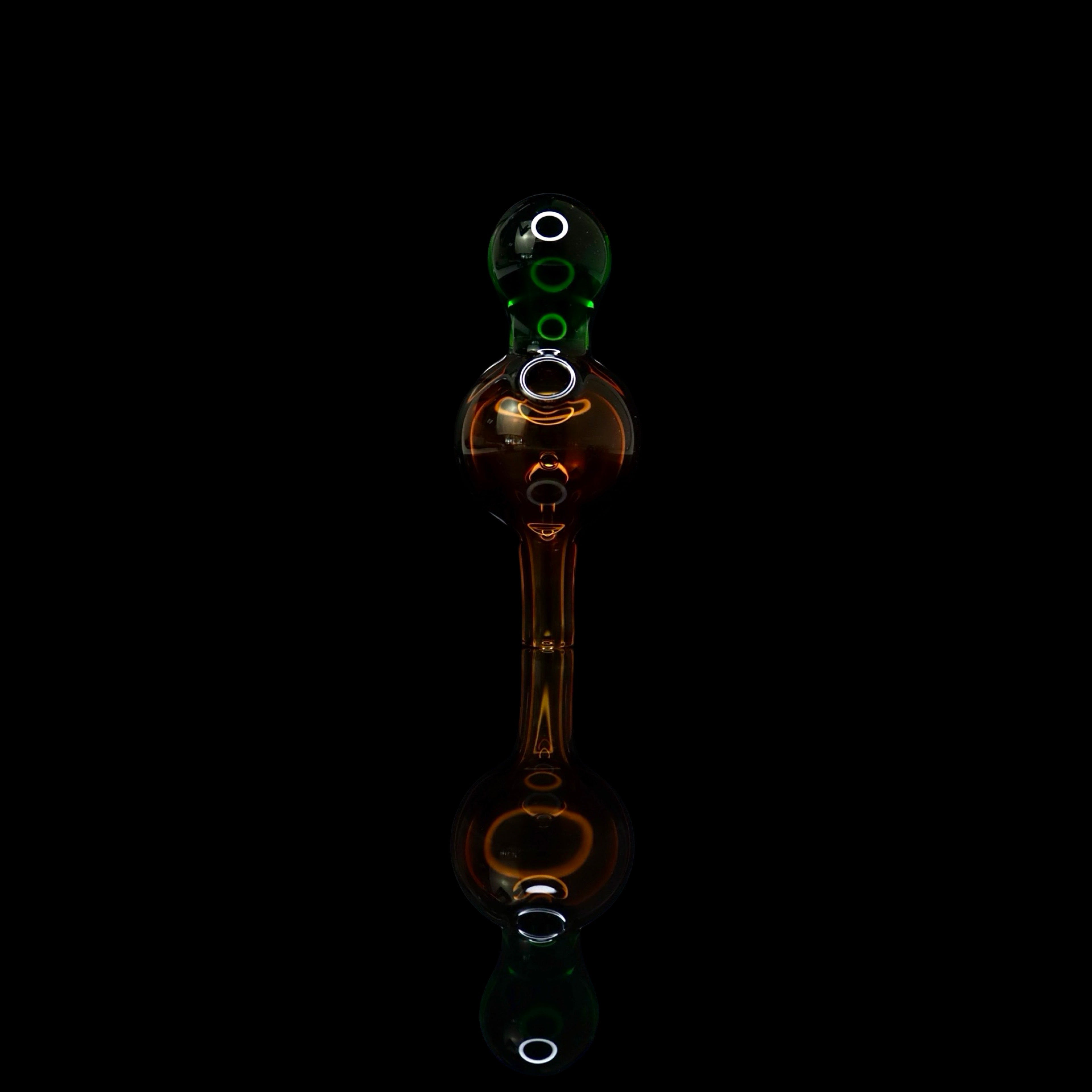 Dual Color Bubble Caps by CPB Glass