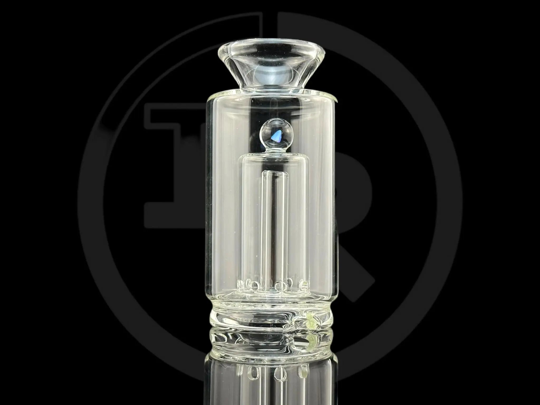 Mini Opal Puffco Peak Attachment by Iridescent Glass