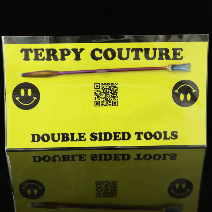 Double Sided Scoop Titanium Dabbers by Terpy Couture