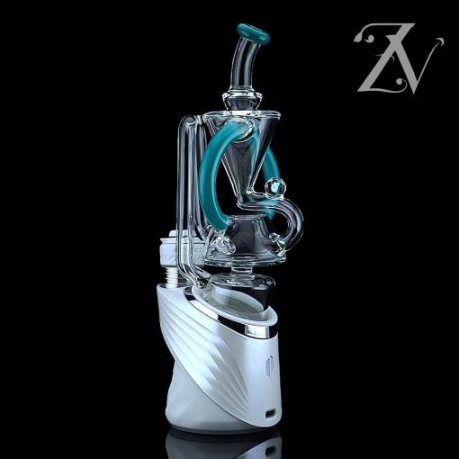 Superior ECO Floater Puffco Peak Attachment by Iridescent Glass *6 Colors*