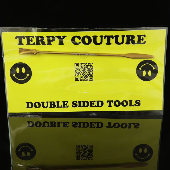 Double Sided Scoop Titanium Dabbers by Terpy Couture
