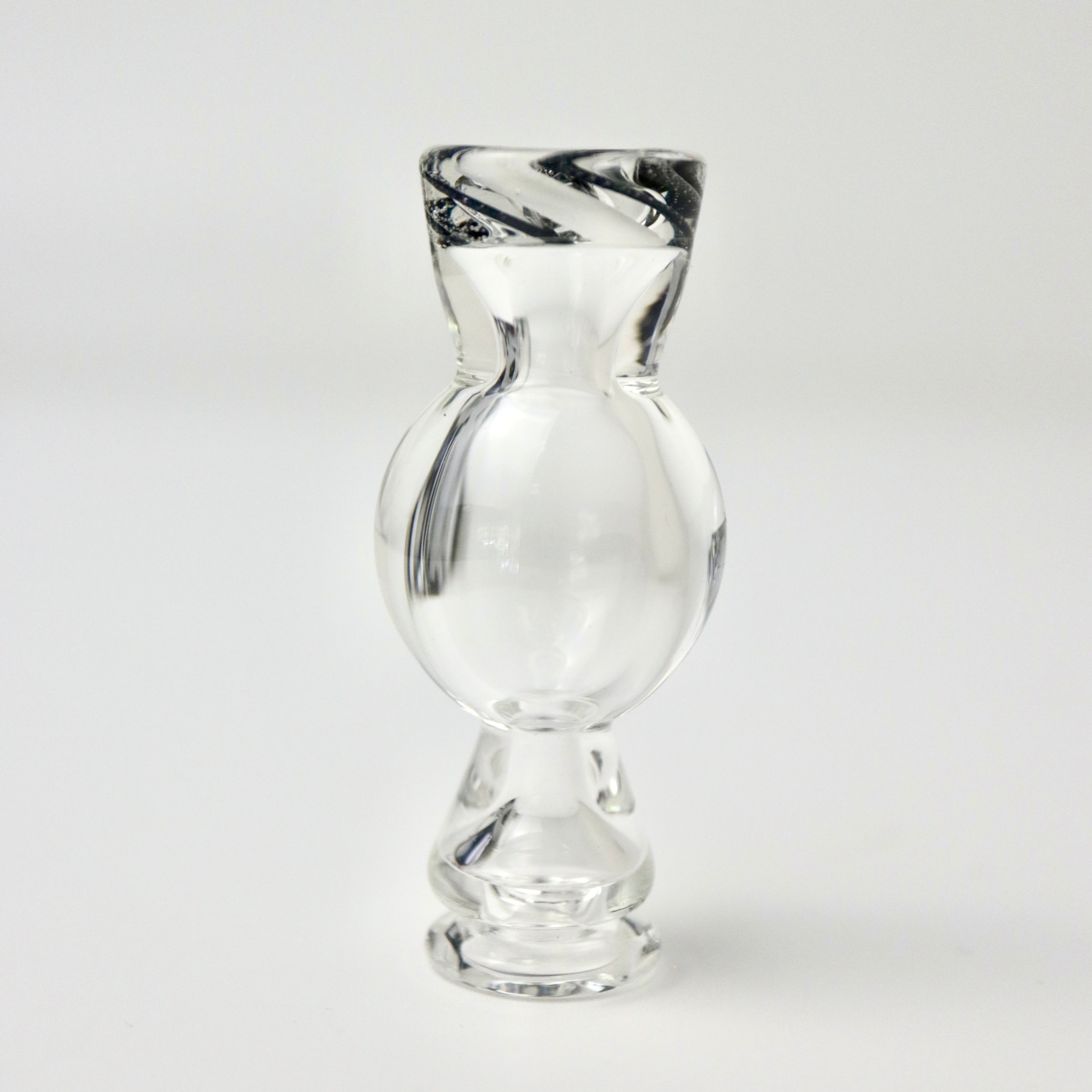 Clear Spinner Bubble Caps by Ery Glass