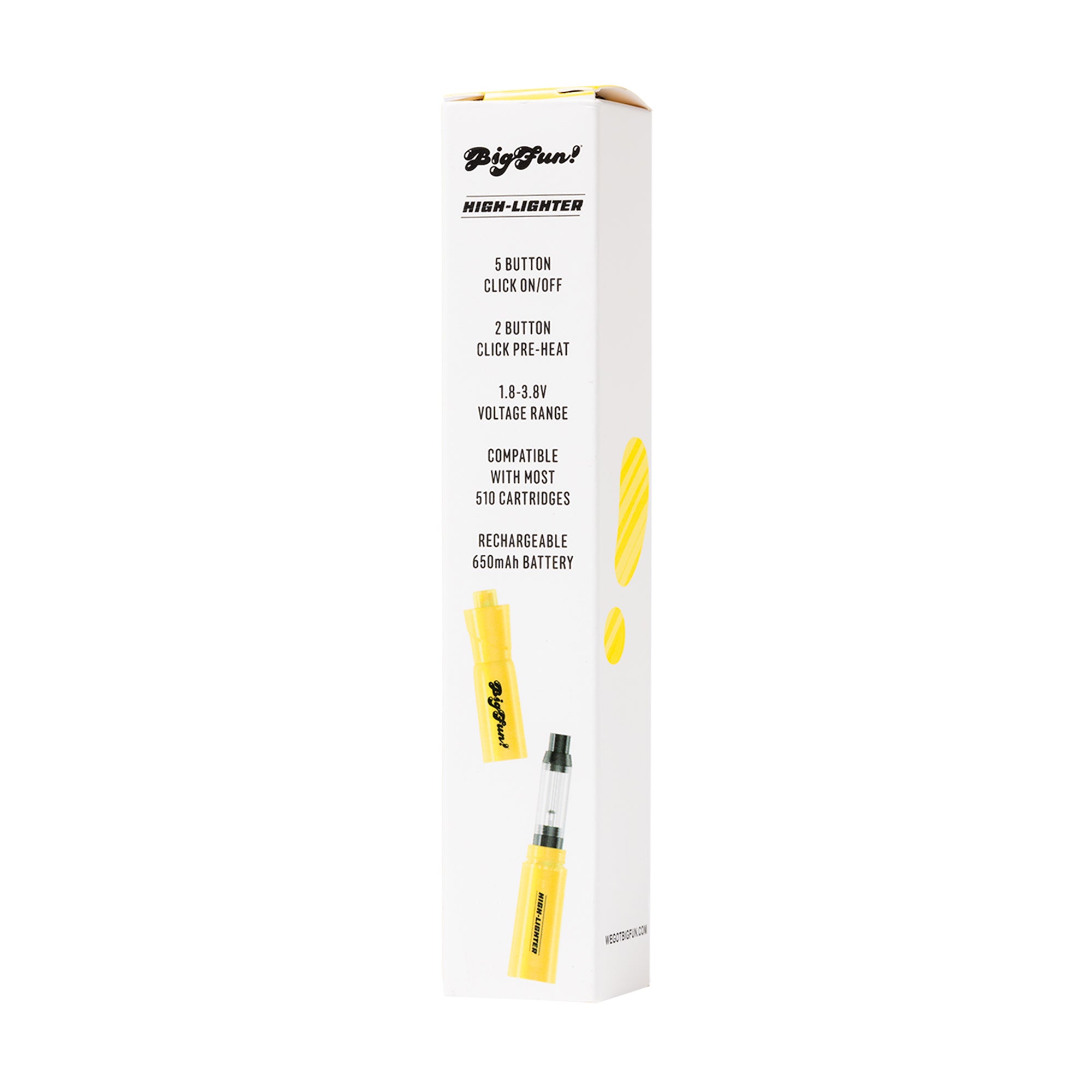 High-Lighter 510 Battery by Big Fun