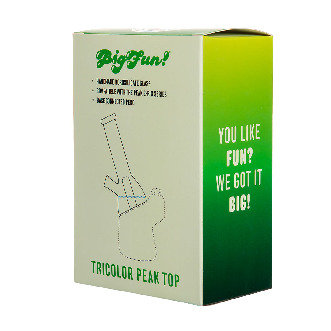 Tricolor Peak Top by Big Fun
