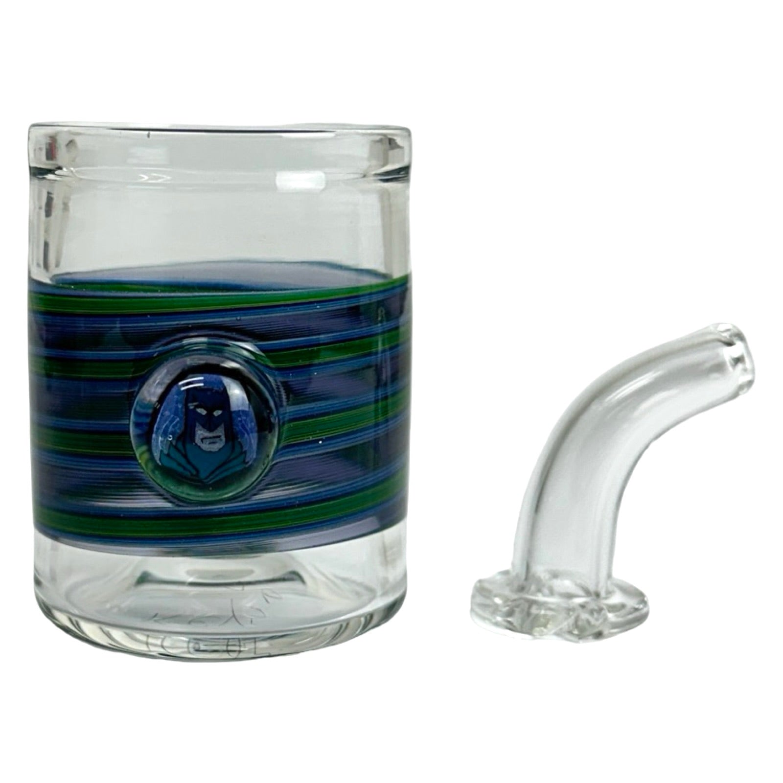 Spiral Cup and Mouthpiece for Proxy Core by Keys Glass