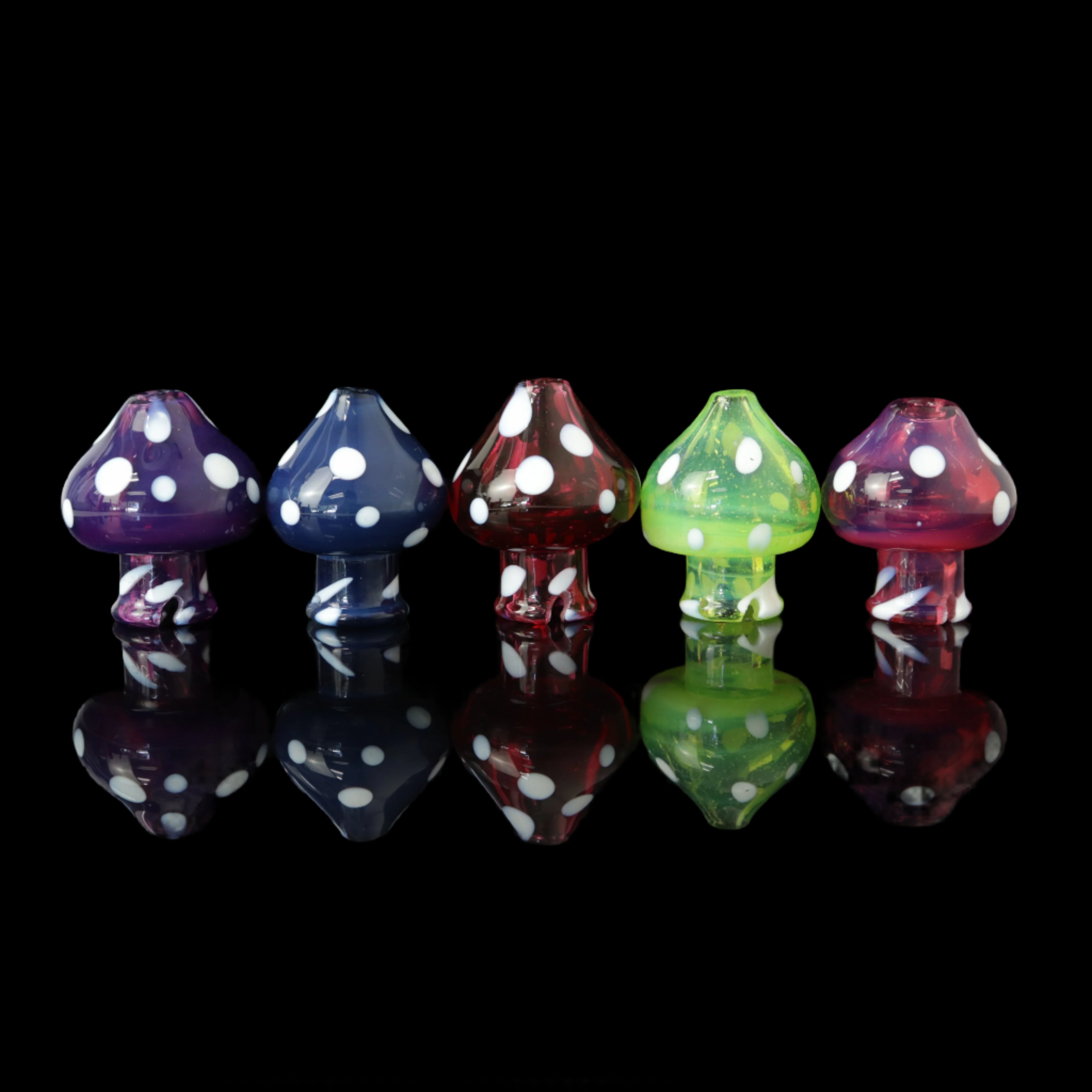 Mushroom Pivot Mouthpiece by Justdewit Glass