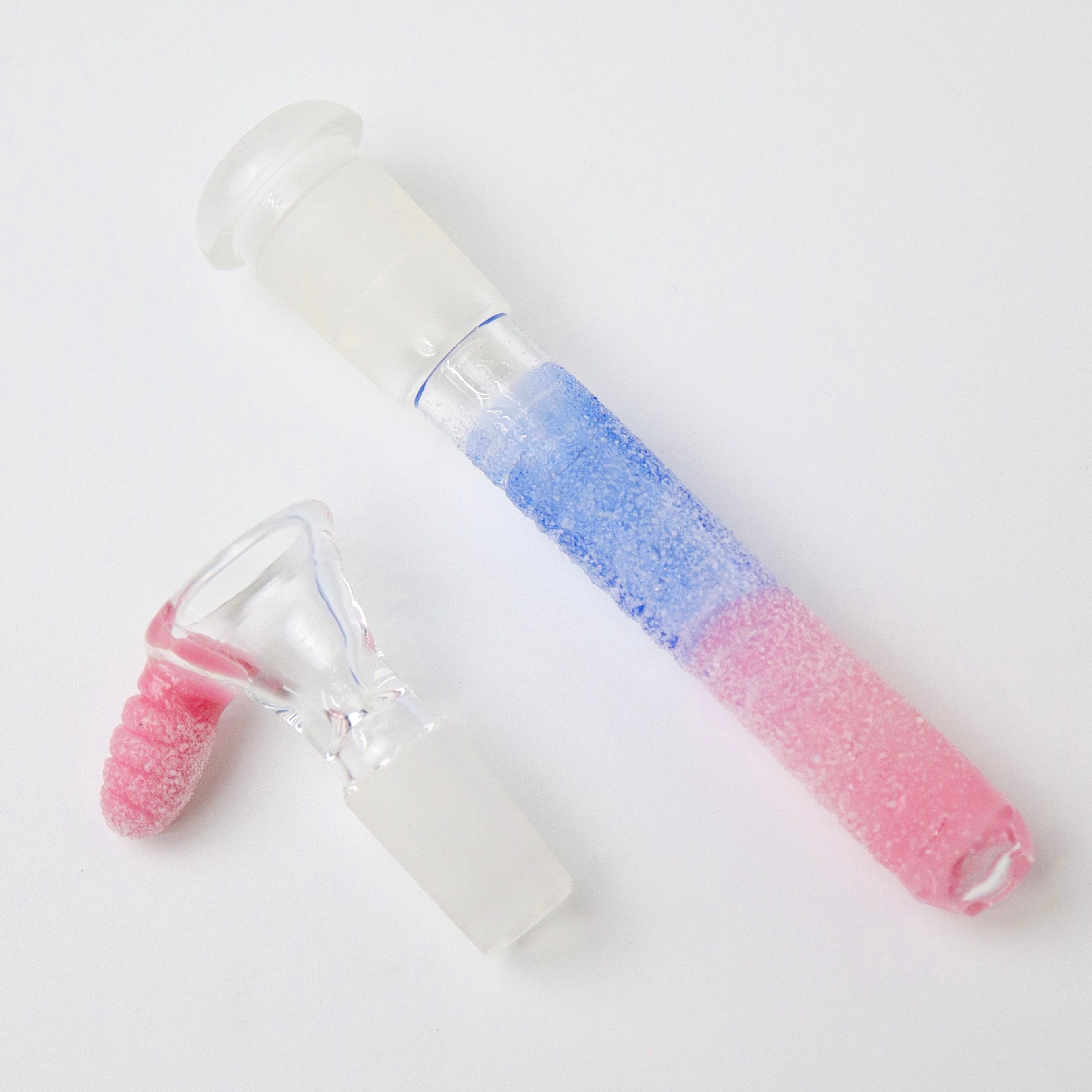 Sour Worm Beaker Bong by Emperial Glass