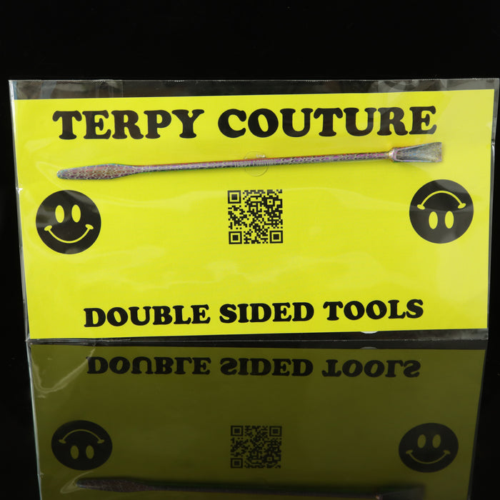 Double Sided Scoop Titanium Dabbers by Terpy Couture