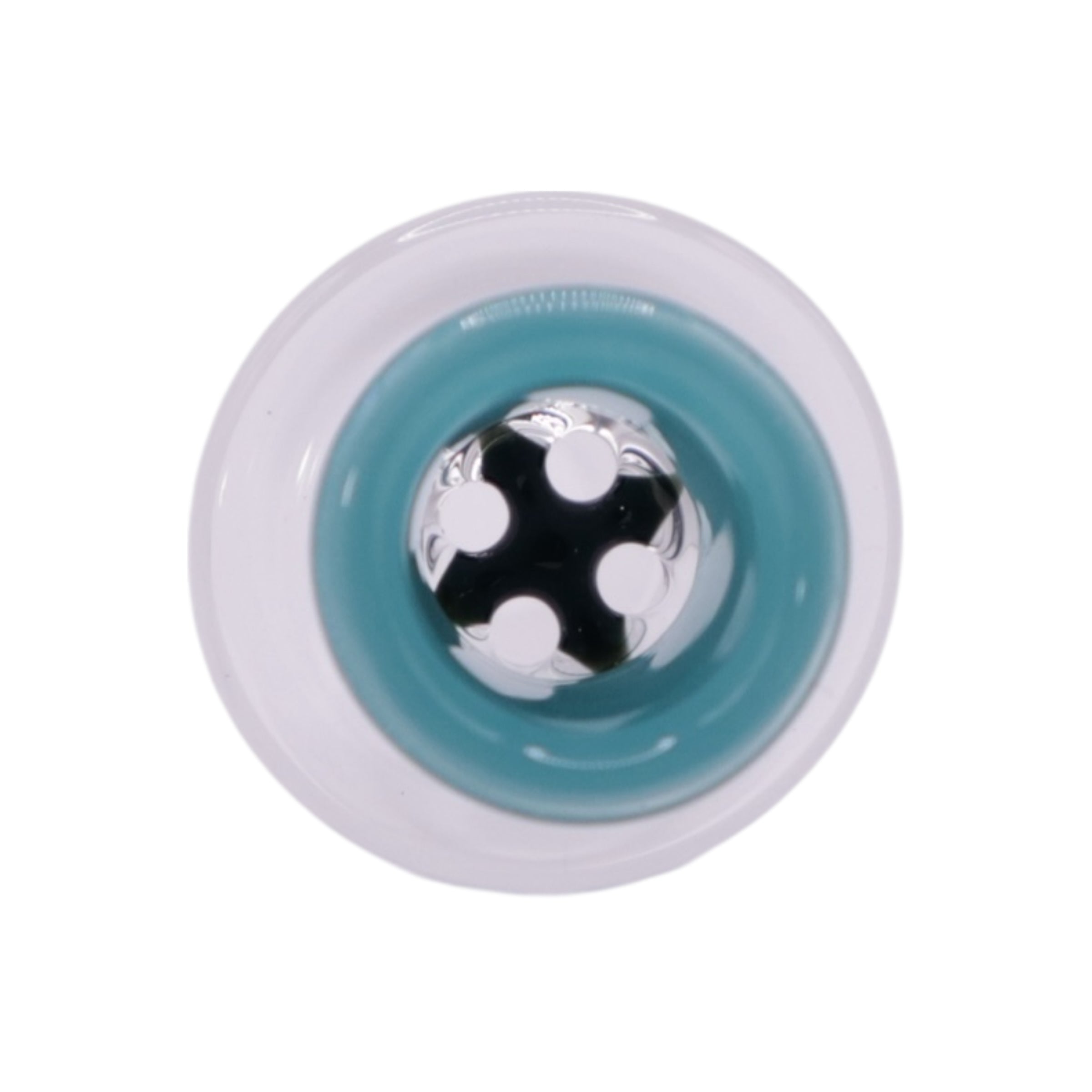 Crushed Opal 4-Hole SNAPPER Bowls by Zombie Hand Studios