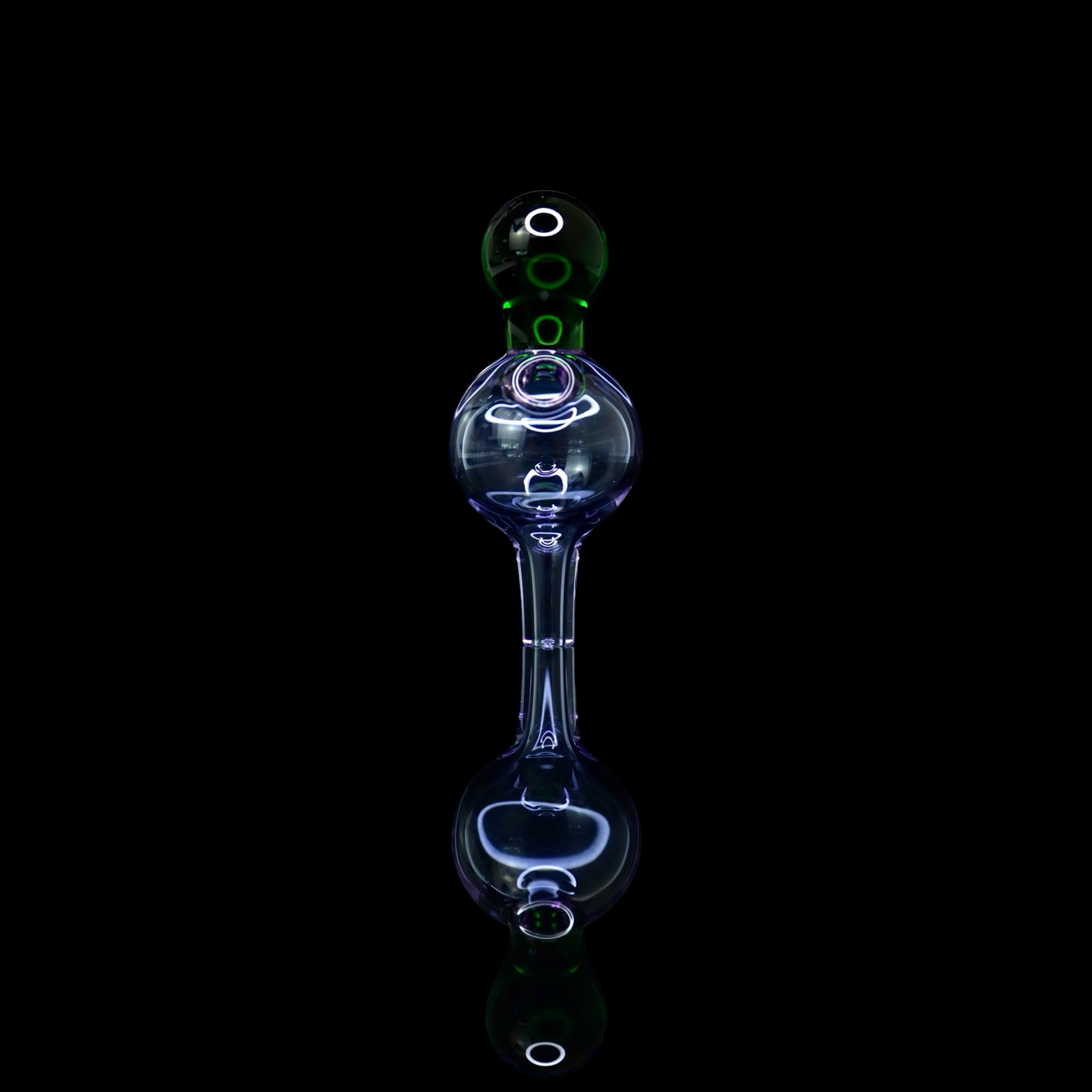 Dual Color Bubble Caps by CPB Glass