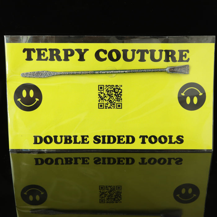 Double Sided Scoop Titanium Dabbers by Terpy Couture
