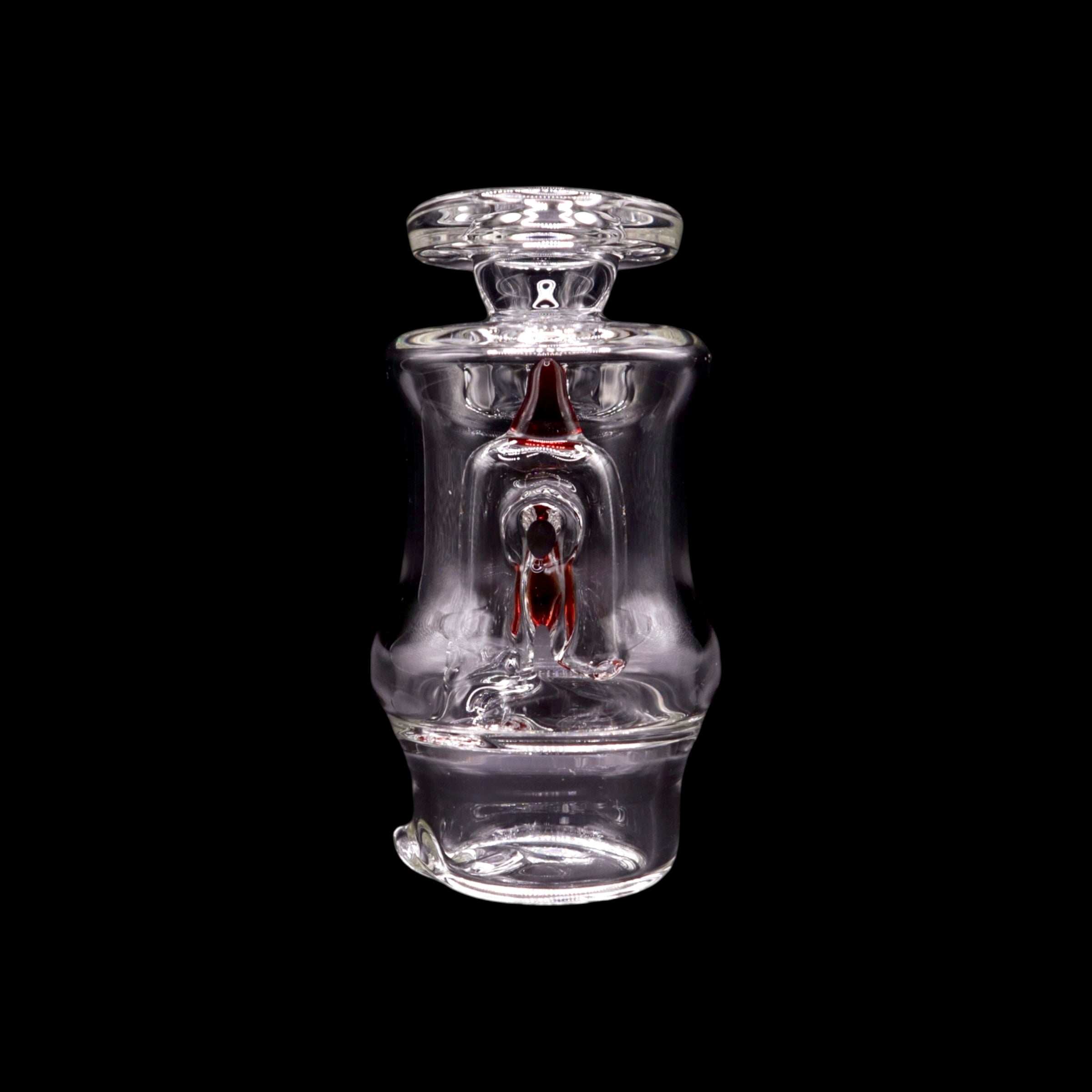 Color Accent Wet Peak Top by Rich Brain Glass