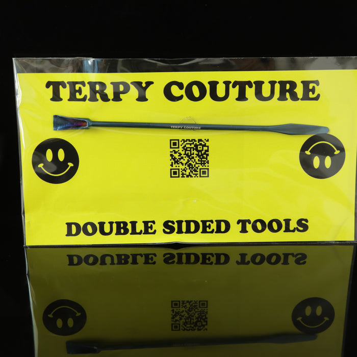Double Sided Scoop Titanium Dabbers by Terpy Couture