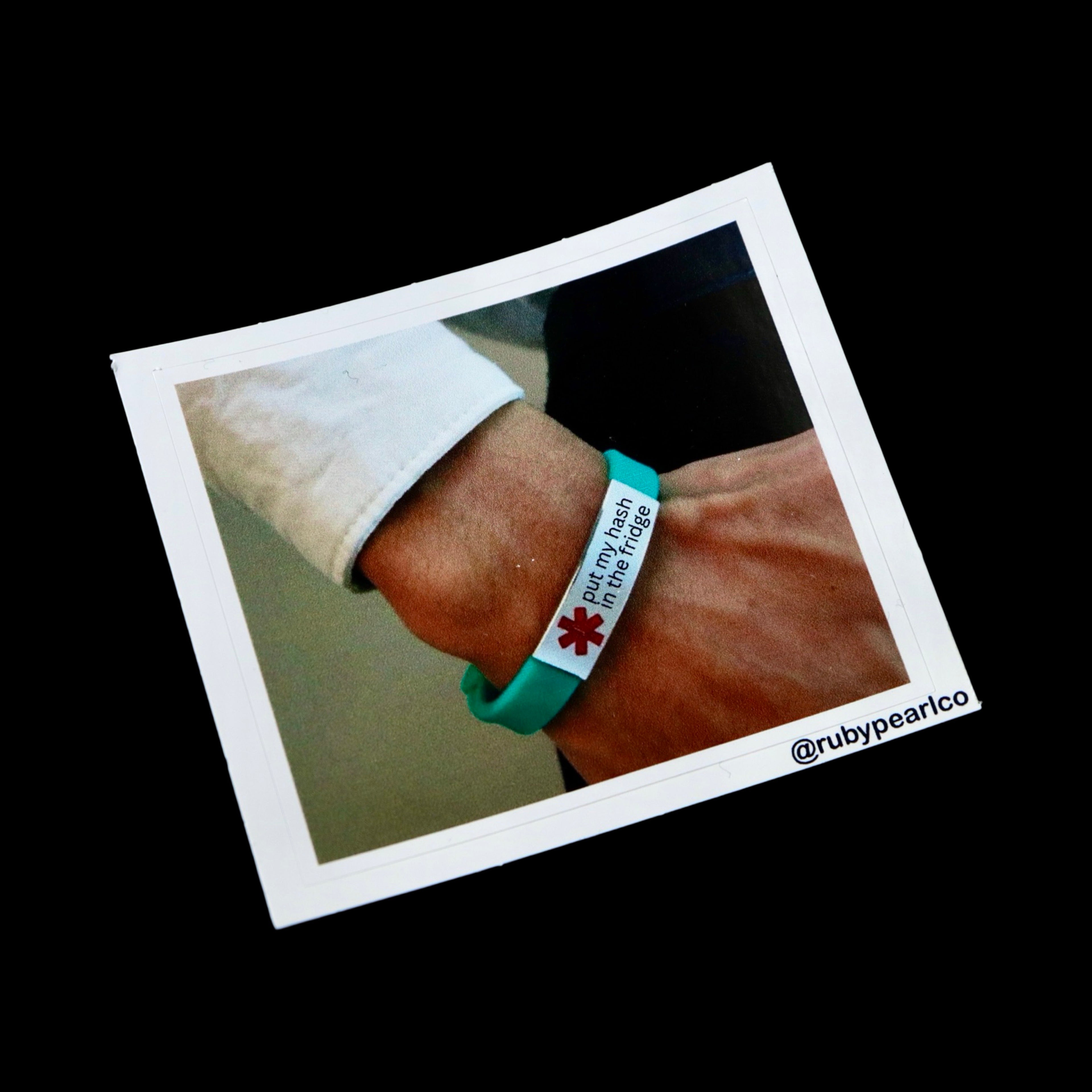 Emergency Bracelet Meme Sticker