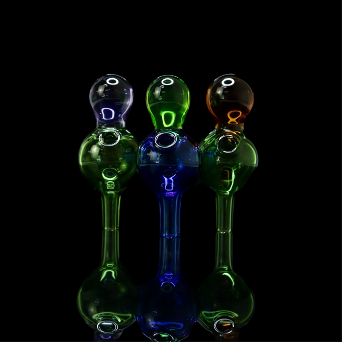 Dual Color Bubble Caps by CPB Glass