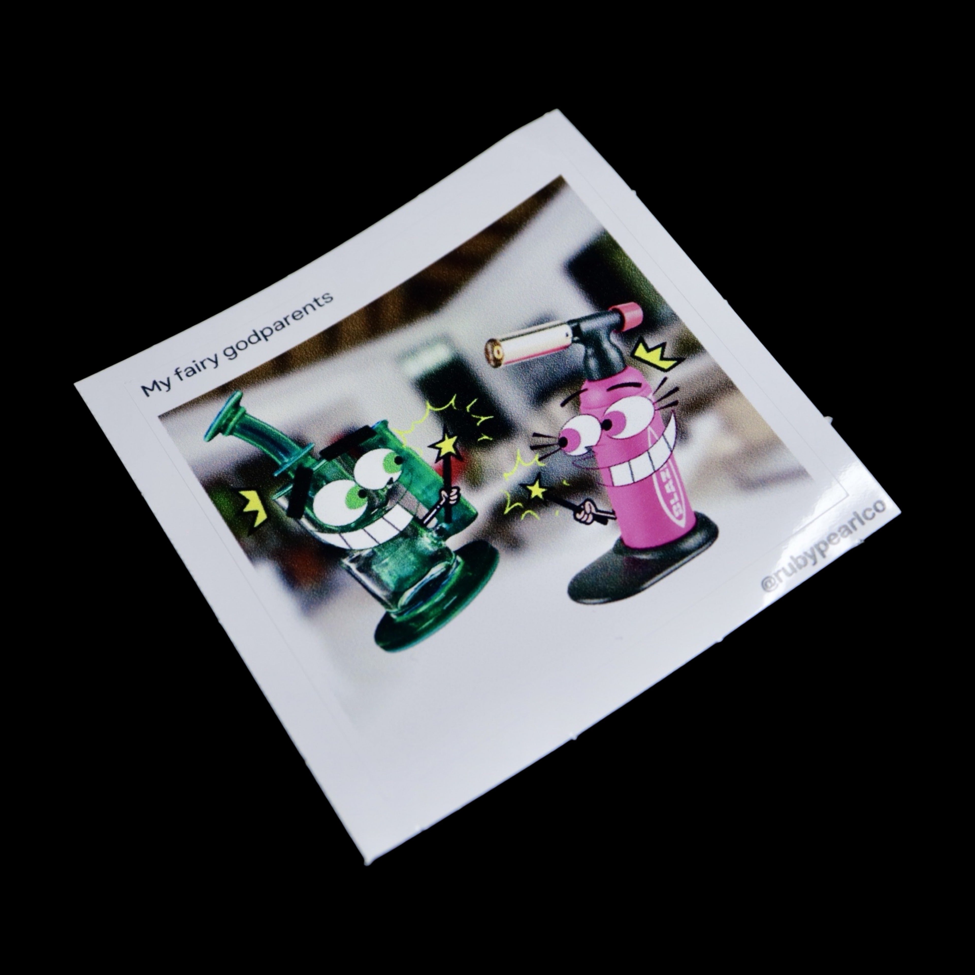 Fairy Godparents Meme Sticker