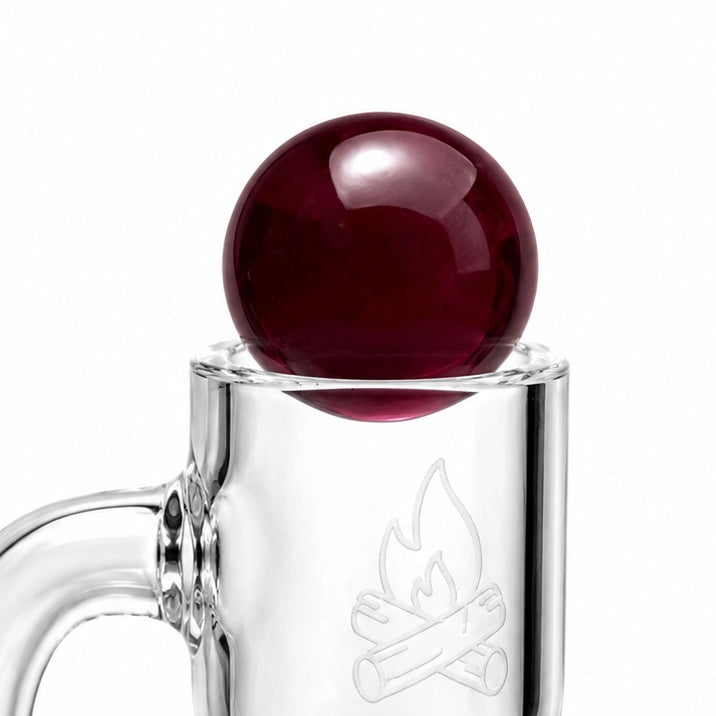 20mm Ruby Pearl Slurper Marble
