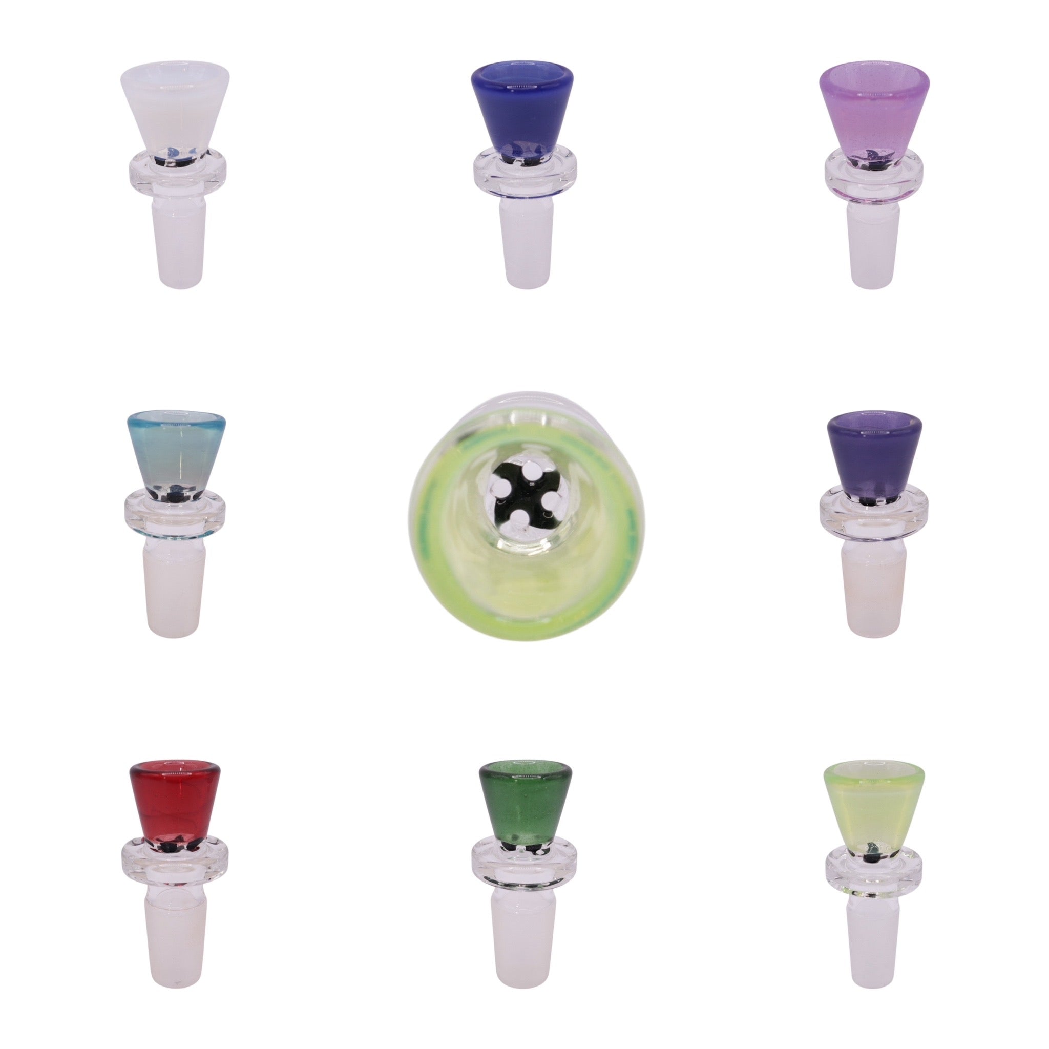 Color 4-Hole Bowls by Zombie Hand Studios