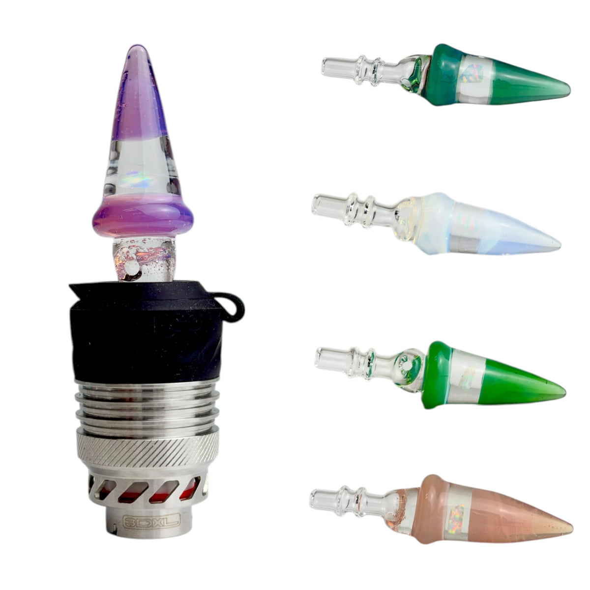 Opal Chunk Spike 3DXL Joysticks by Magizle Glass