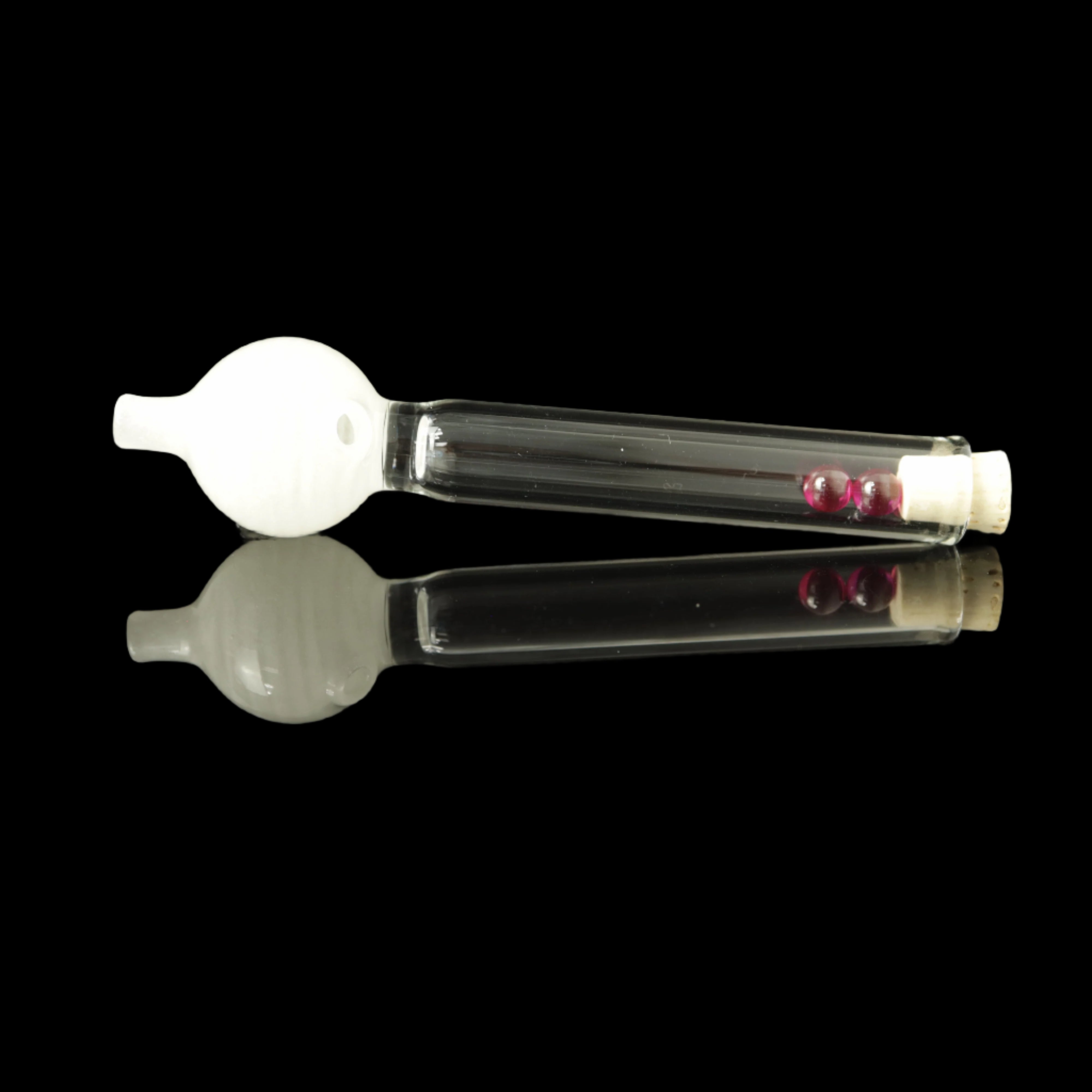 Pearl Display Travel Bubble Cap by Orbital Glass *2 Free Pearls*