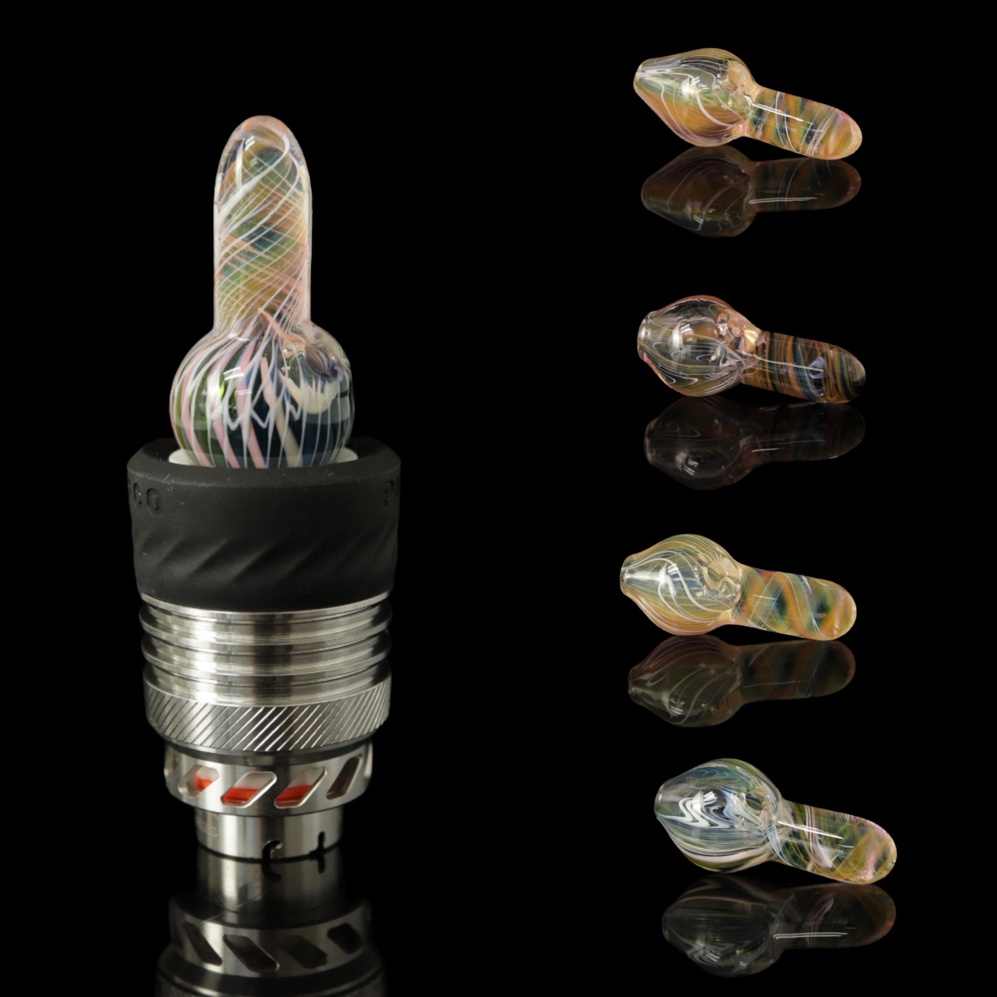 Puffco Peak Caps by Ftime Glass
