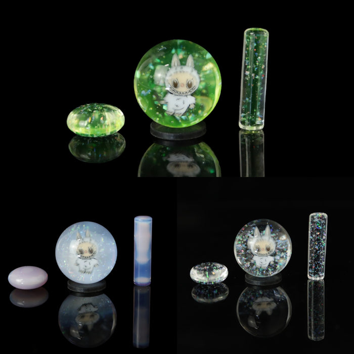 Labubu Slurper Sets by Fortunate Glass