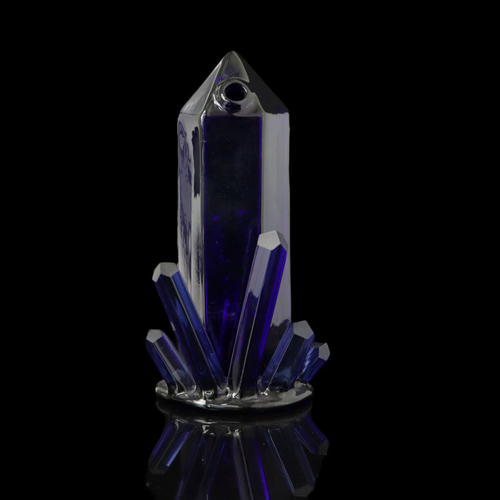 14mm Blue Sapphire Cluster