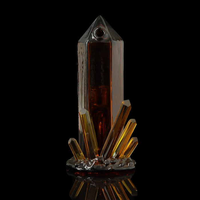 14mm Yellow Sapphire Cluster