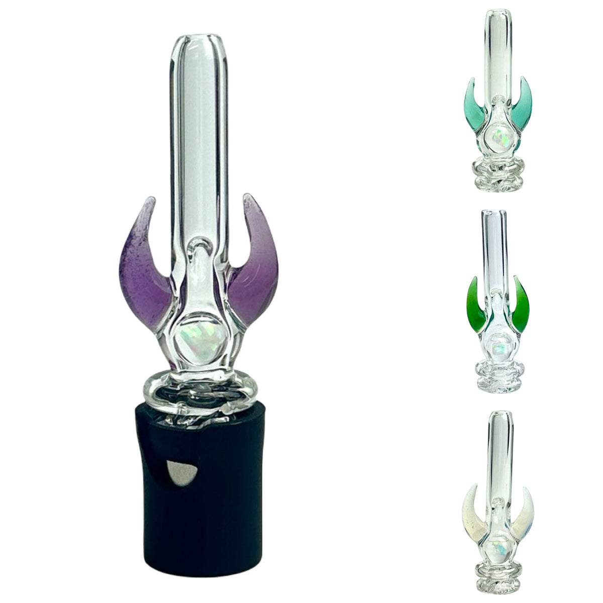 Opal Pivot Straws by Magizle Glass