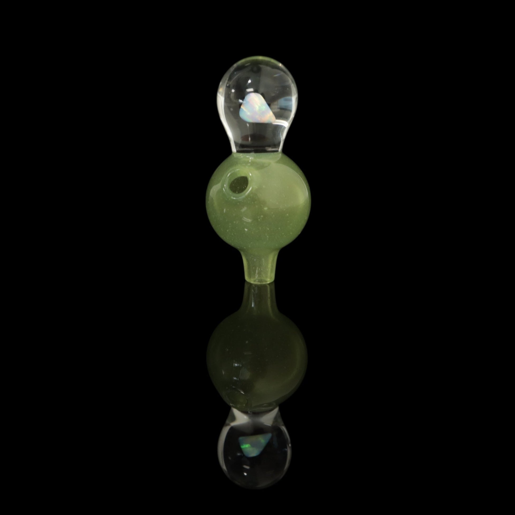 Satin Hulk (CFL) Puffco Pro Bubble Cap by CPB Glass