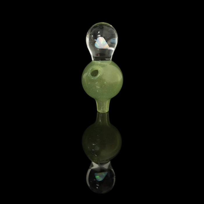 Satin Hulk (CFL) Puffco Pro Bubble Cap by CPB Glass
