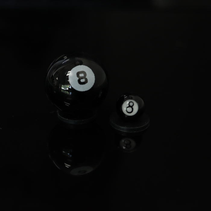 Ski Mask Glass 8 Ball Slurper Set