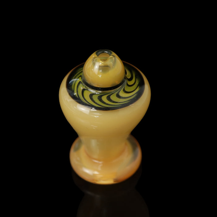 Skate Wheel Bubble Caps by Jworth Glass