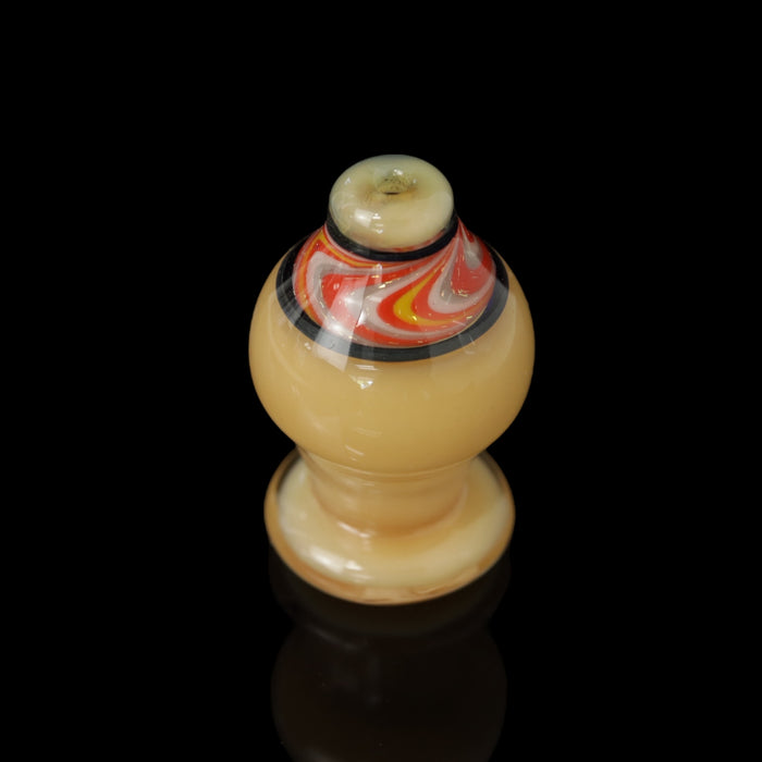 Skate Wheel Bubble Caps by Jworth Glass