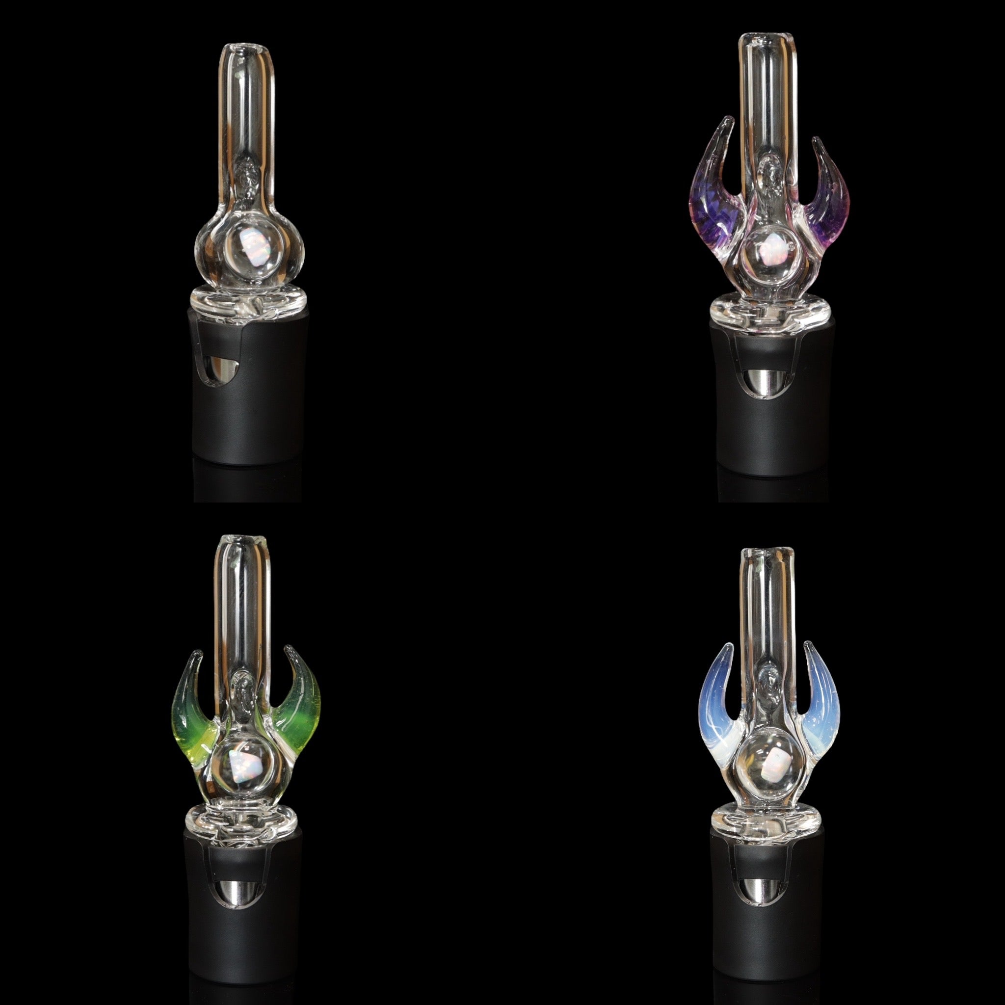 Opal Pivot Straws by Magizle Glass