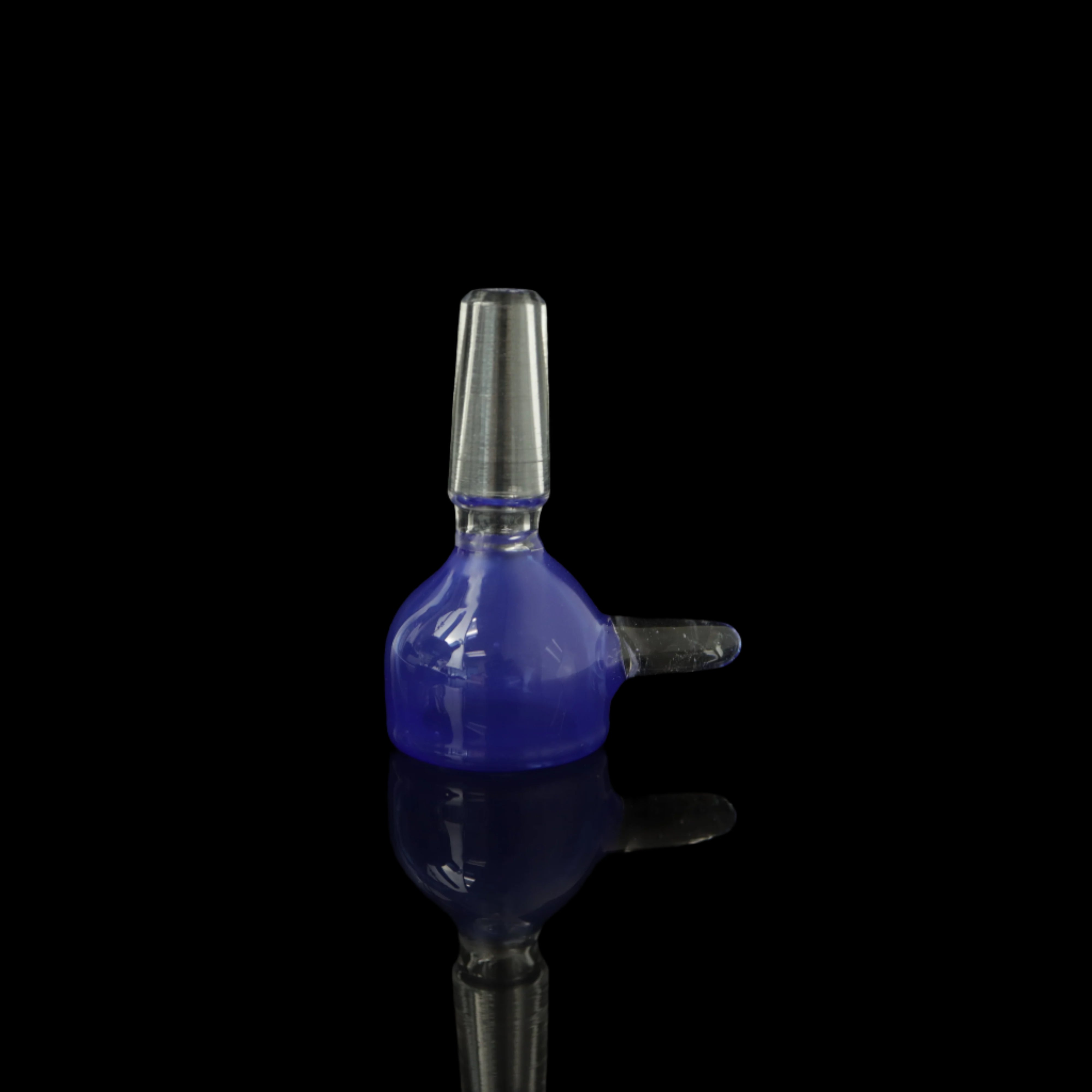 Floral Vase Tube by Sarita Glass