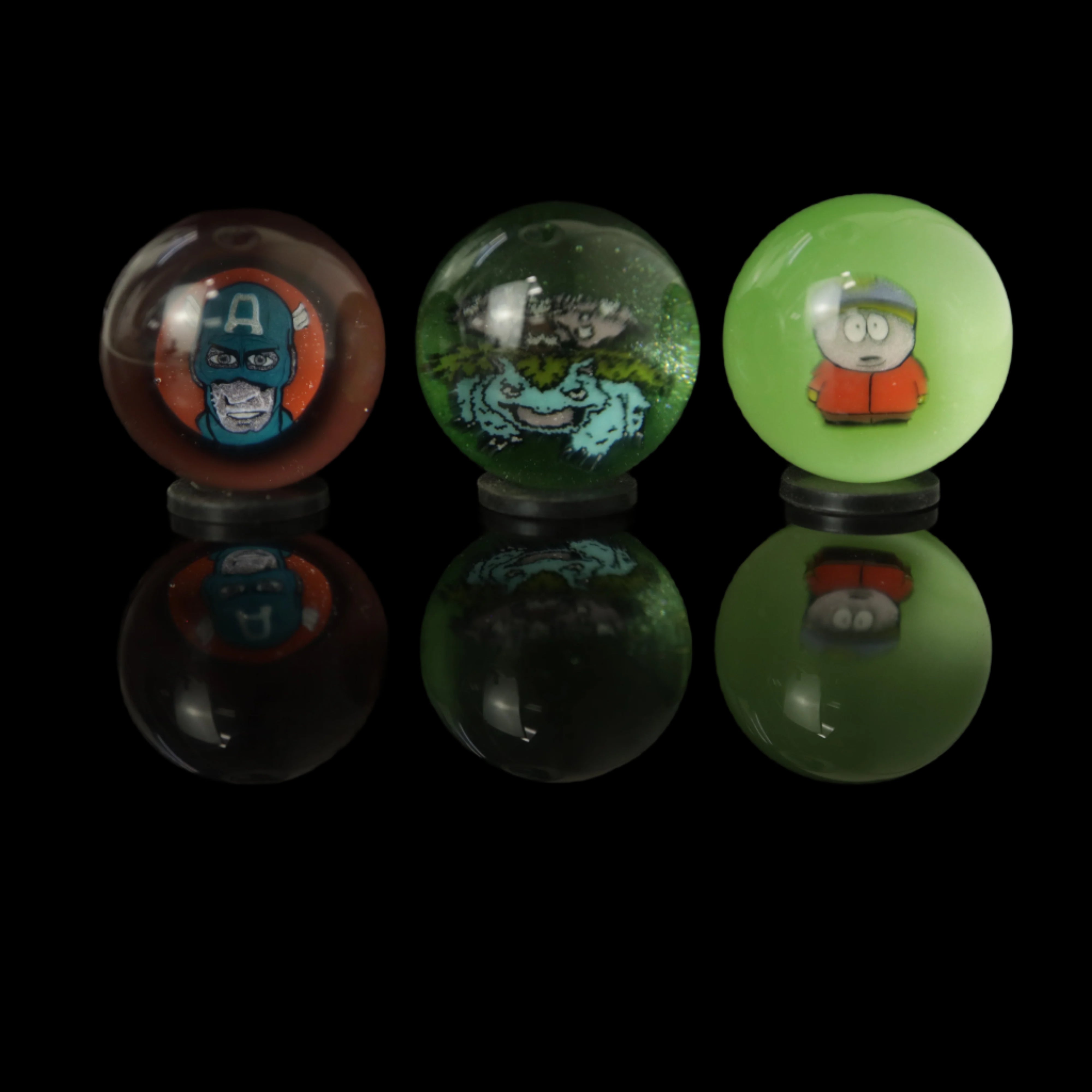 Slurper Marbles by Keys Glass