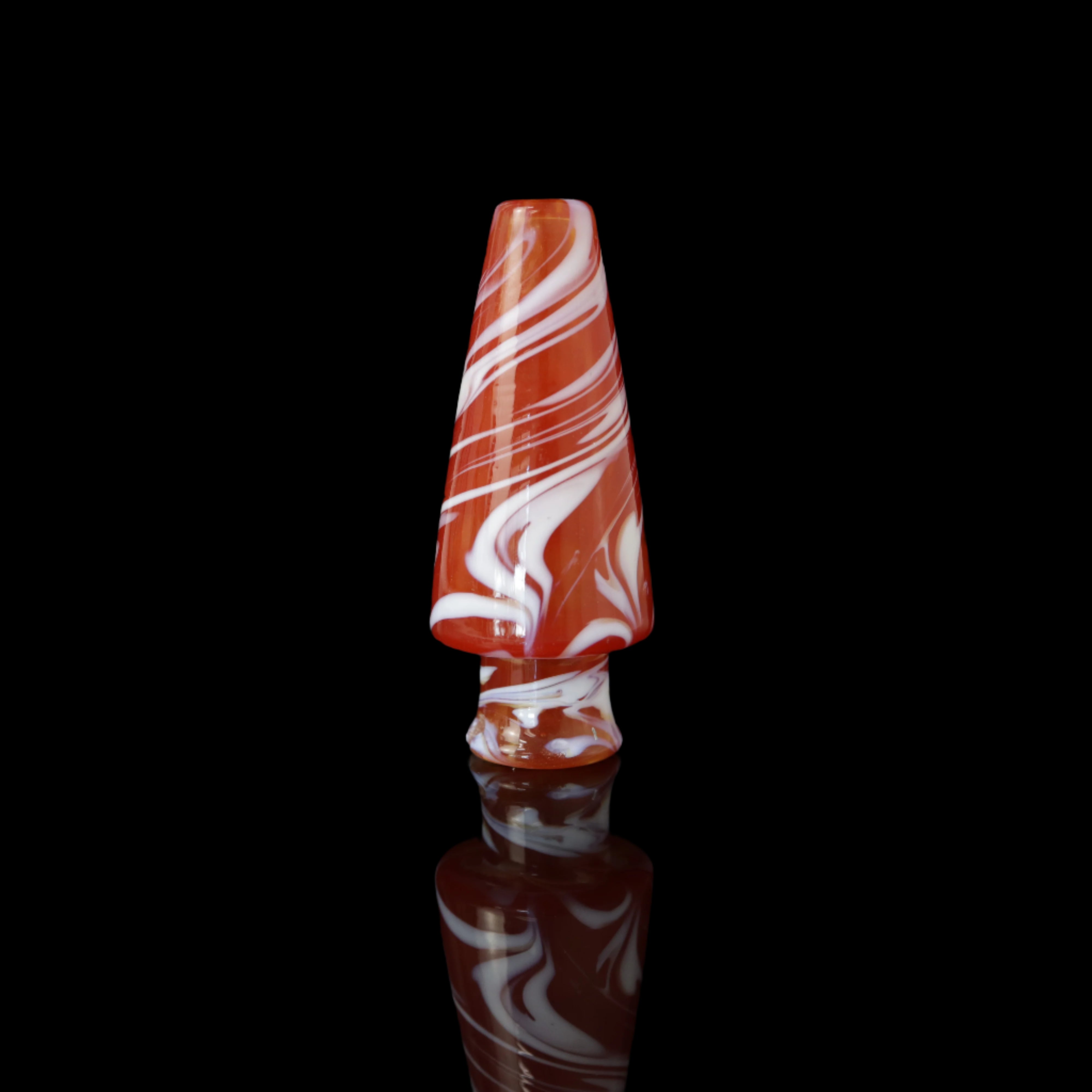 Spiral Tech Pivot Mouthpiece by Justdewit Glass