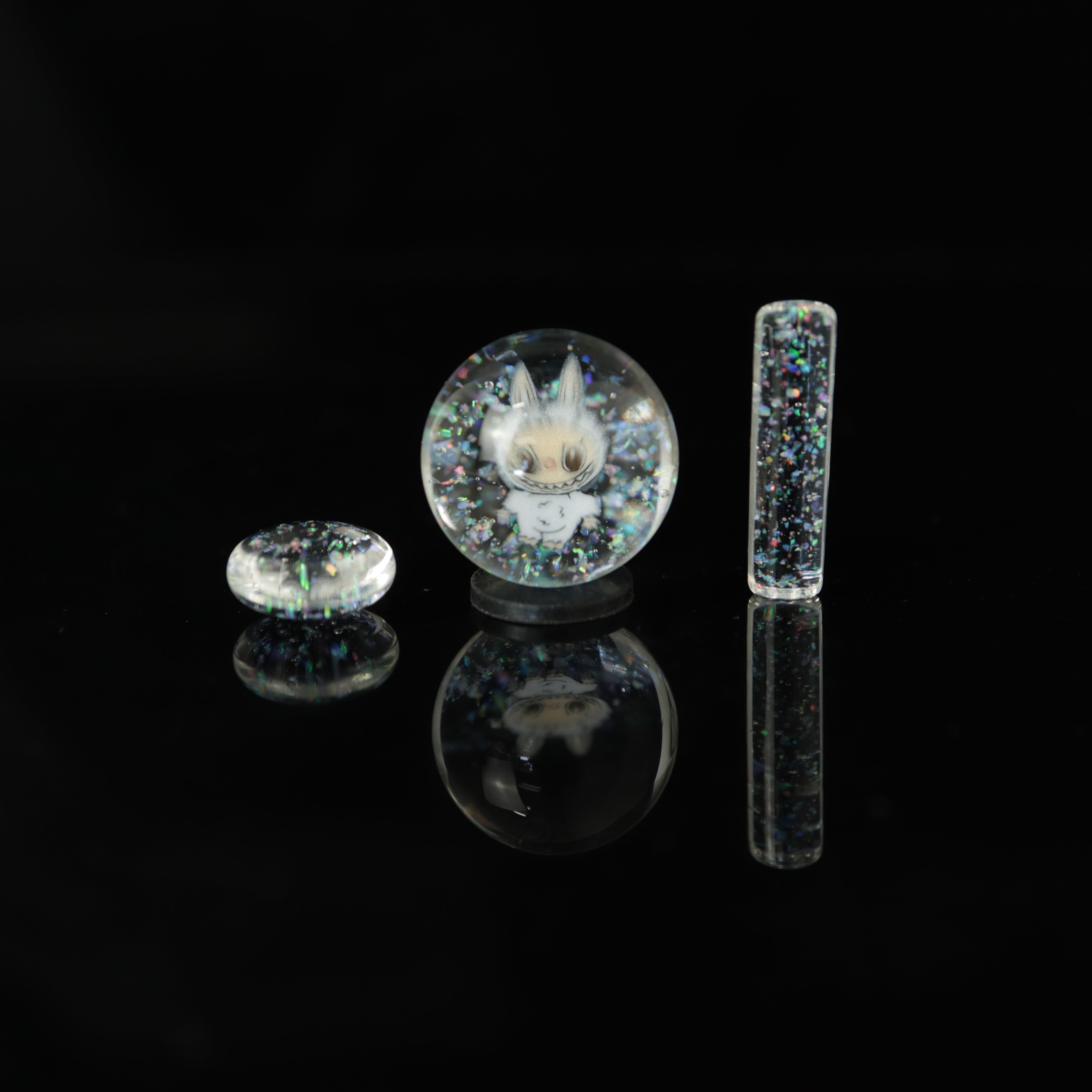 Labubu Slurper Sets by Fortunate Glass