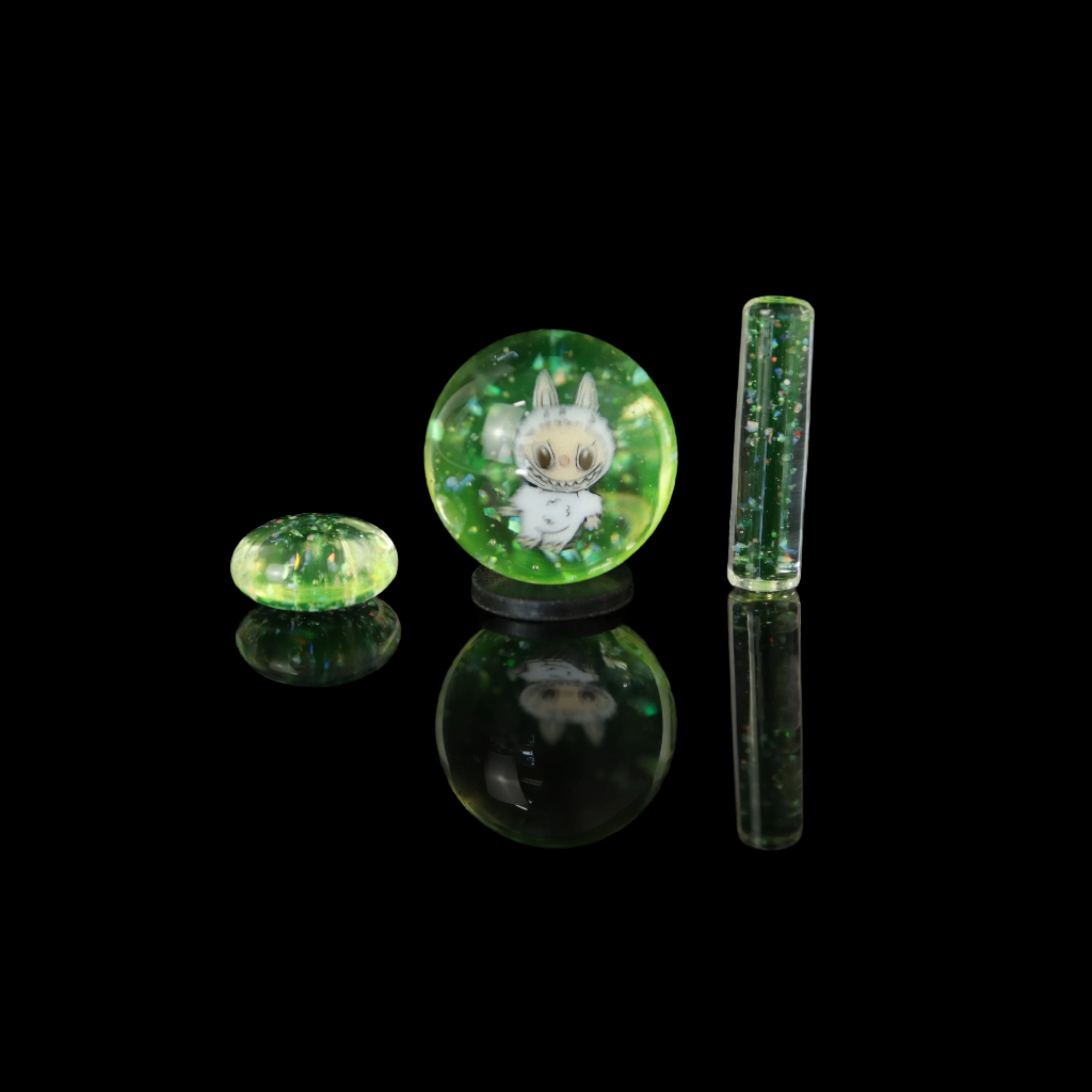 Labubu Slurper Sets by Fortunate Glass