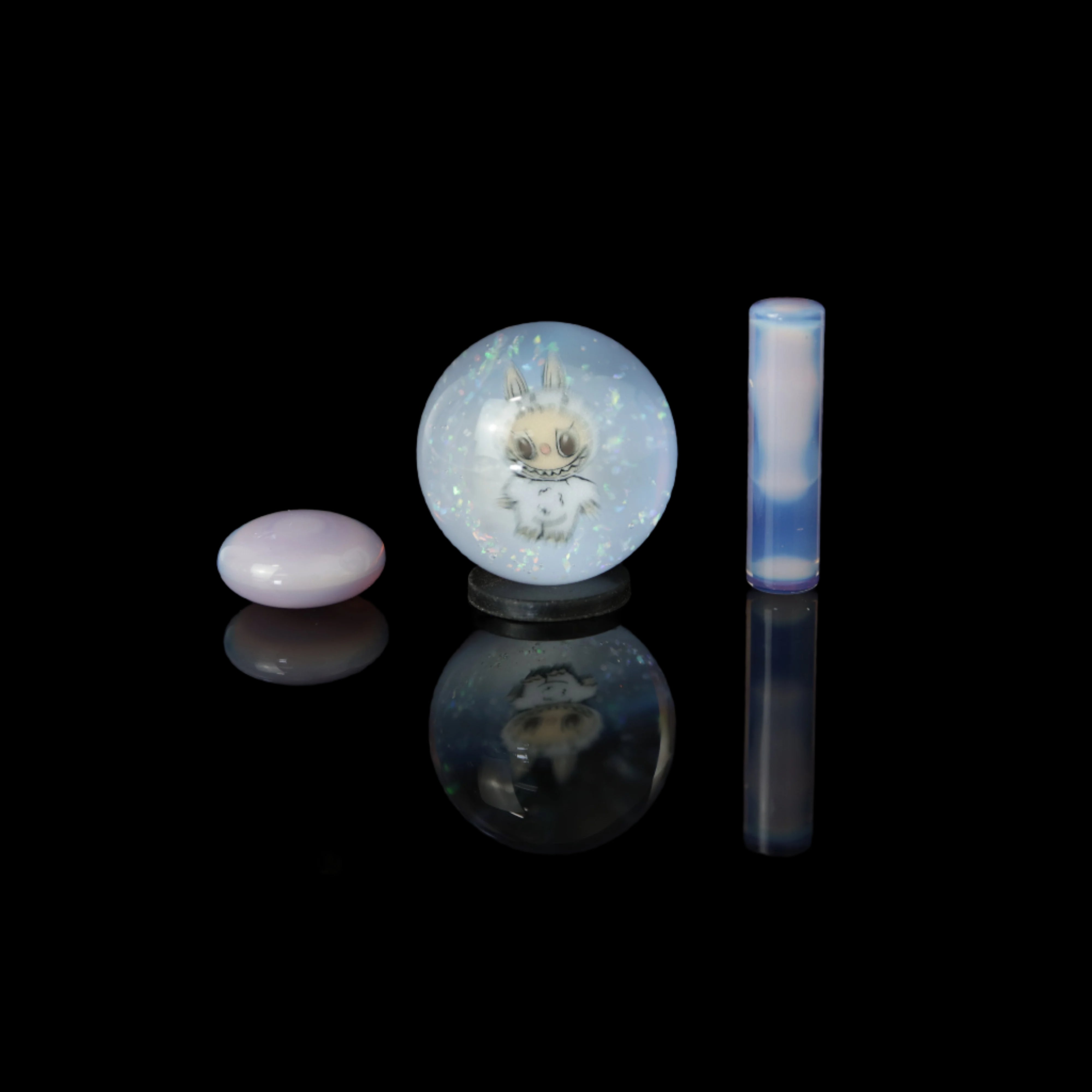 Labubu Slurper Sets by Fortunate Glass