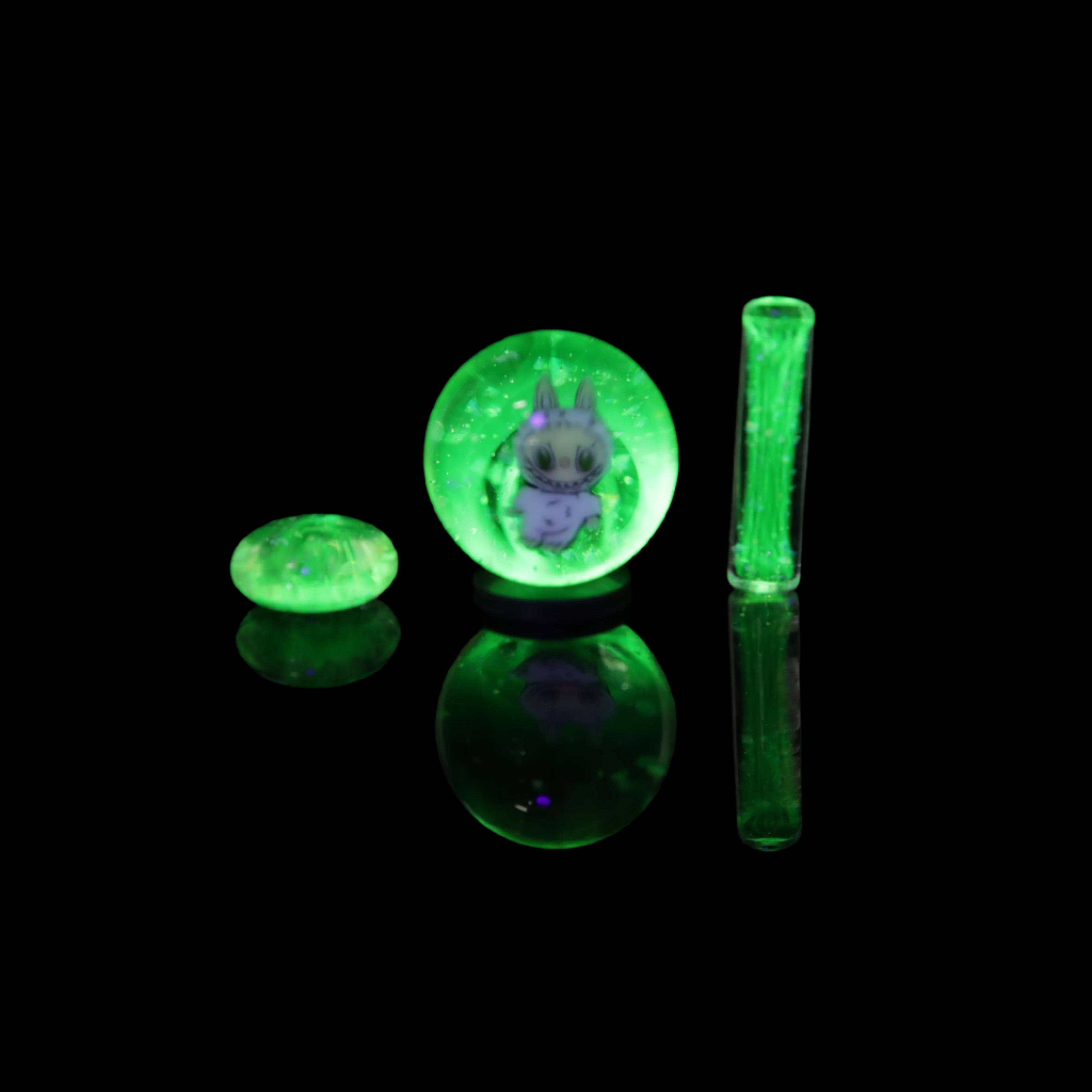 Labubu Slurper Sets by Fortunate Glass